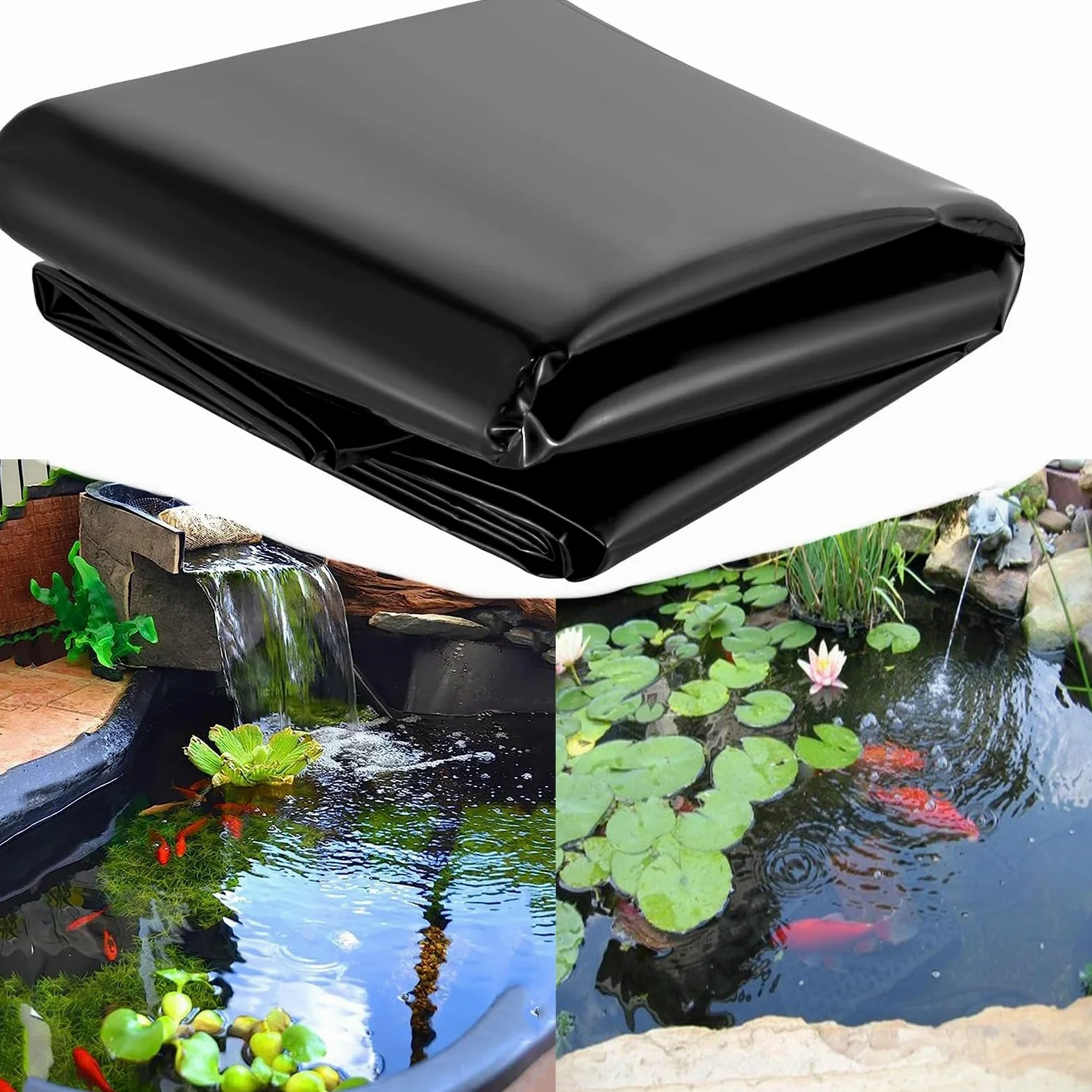 Memb UV-Resint de 5 mm para Po, fuentes y cascadas, fácil de cortar e insertar, 6 x 4 m, perfecto para agua al aire libre