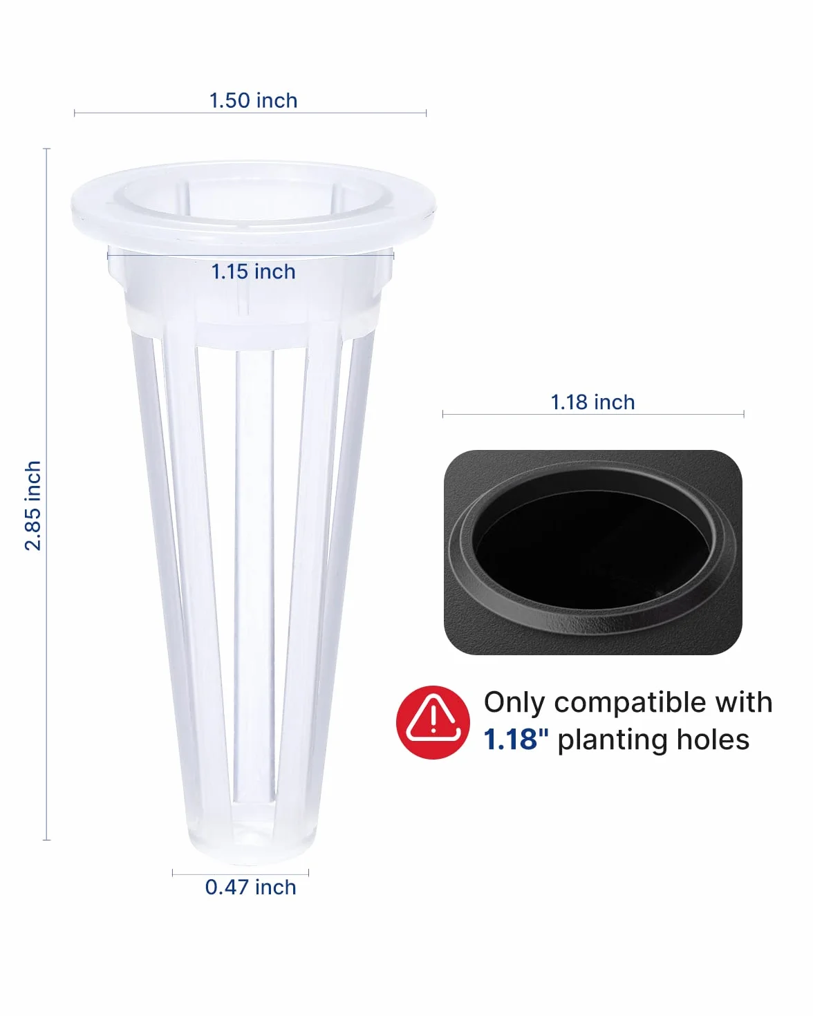 iDOO Accesorios de Hidroponia Kit Completo, Hidroponia, 12 Esponjas de Crecimiento, Kit de 12 Cestas, 12 Tarjetas de Etiqueta, 12 Cúpulas y Nutrientes Sólidos A&B para Sistema de Cultivo Hidroponico