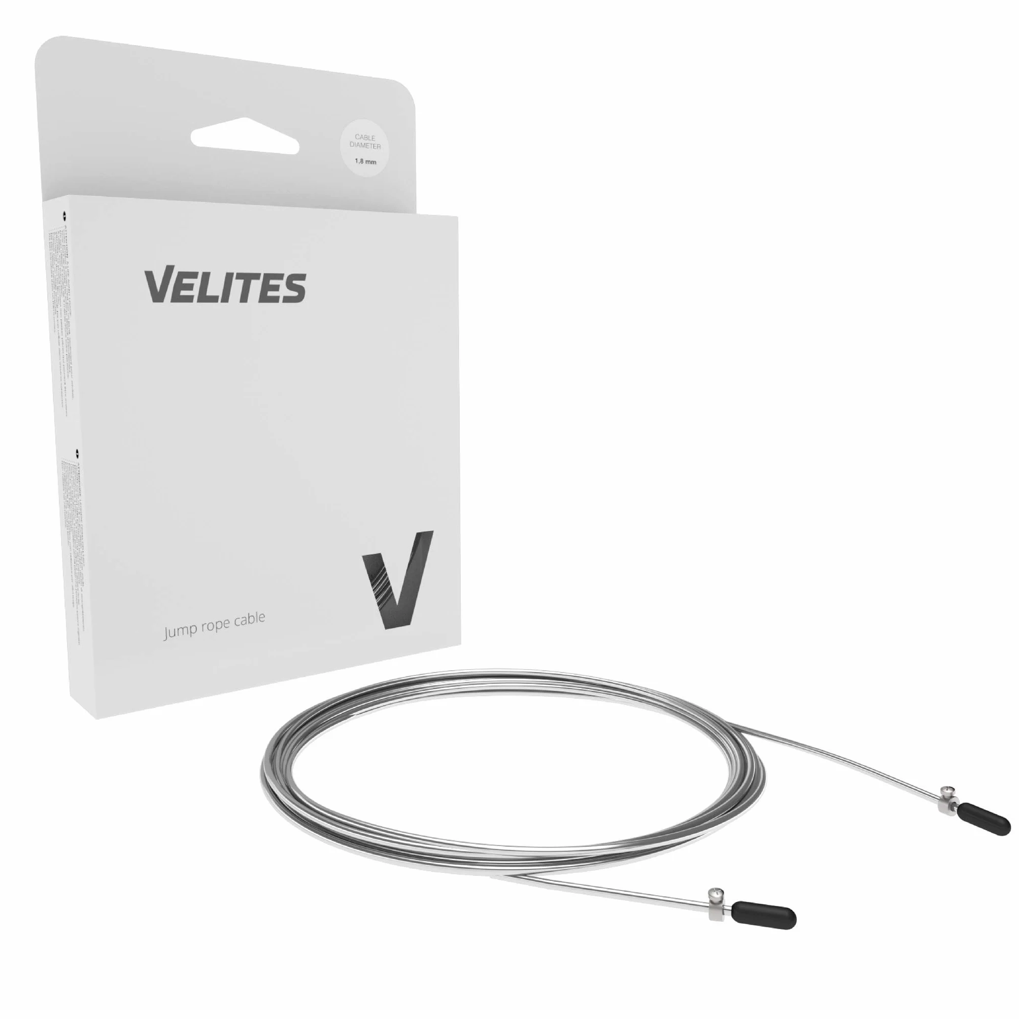 Velites Cable Plata Entrenamiento 1.8 mm Repuesto Comba