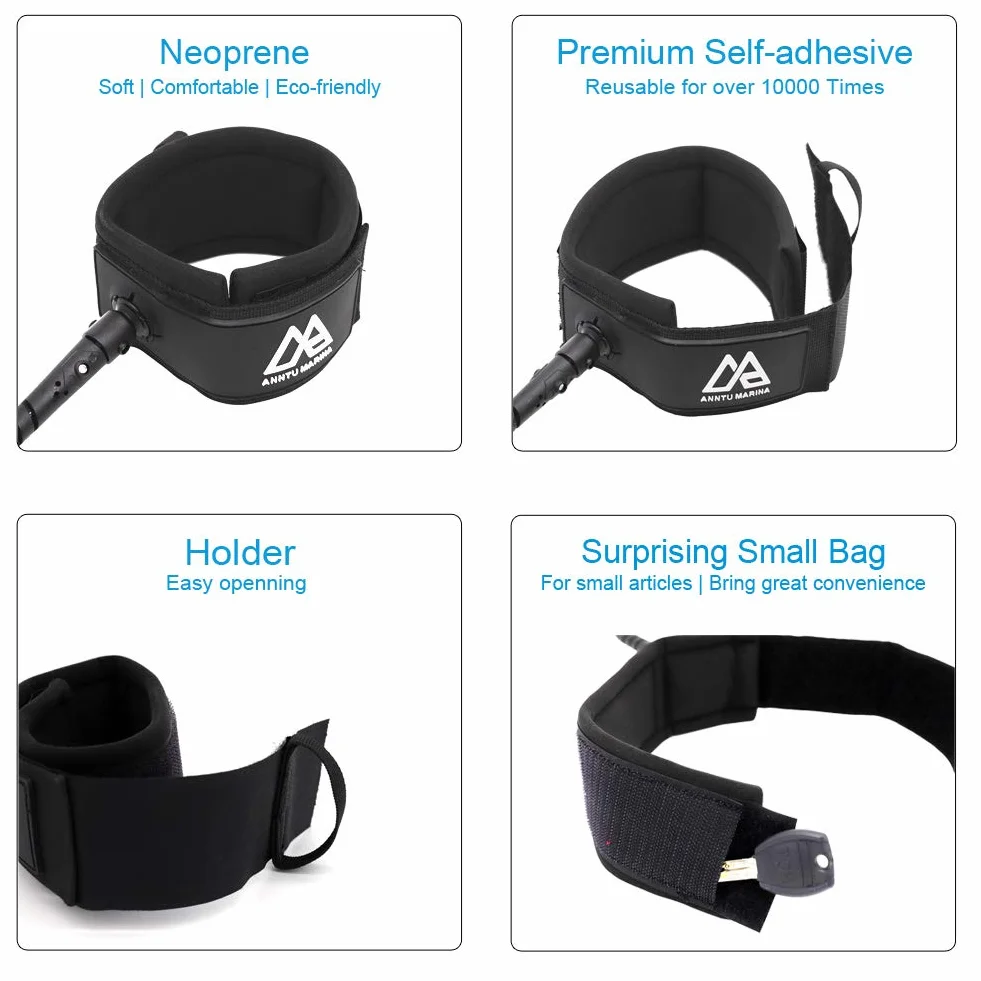 Surf Leash 8ft 5.5mm SSL-77 Correa para Tabla de Surf