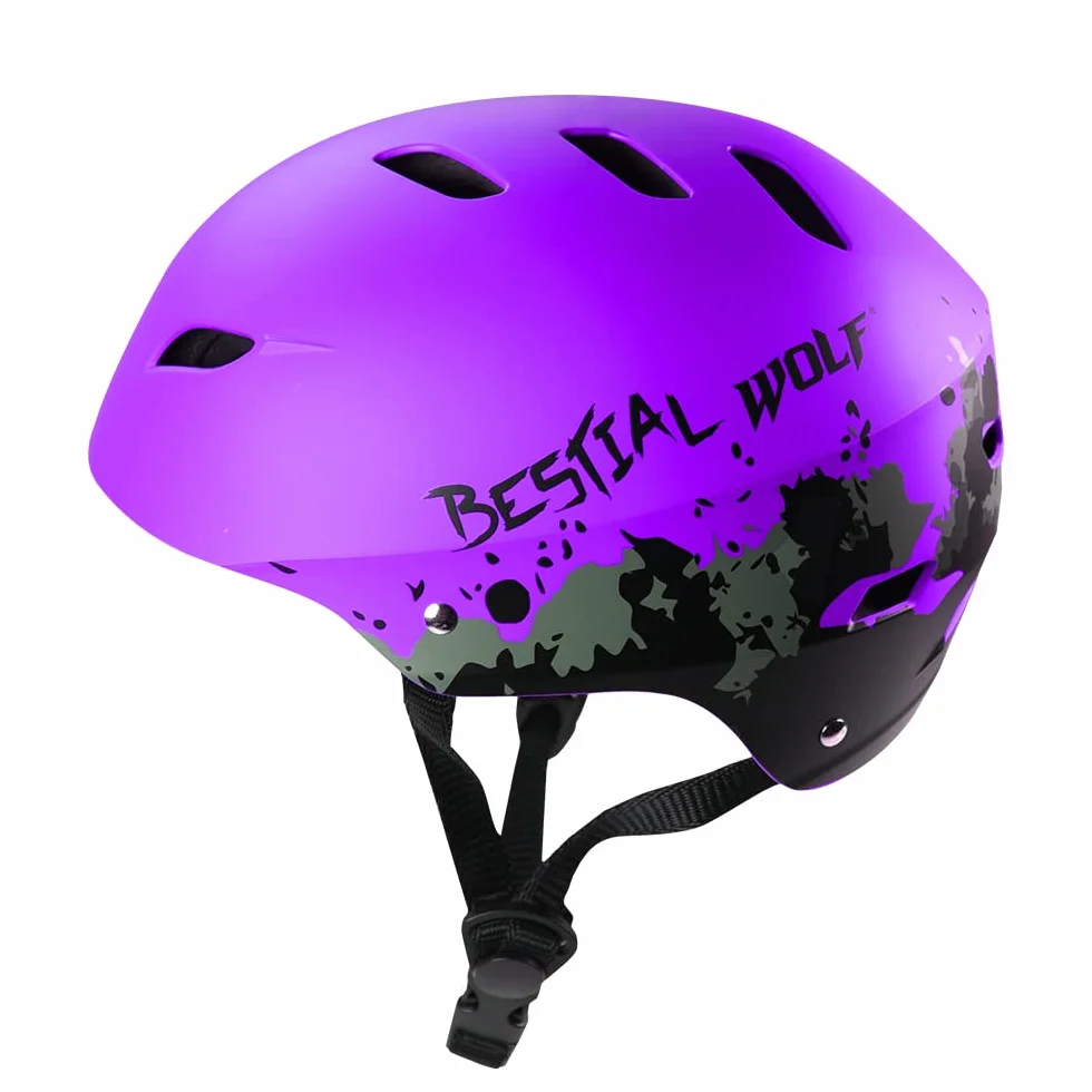 Bestial Wolf Casco Helmet Wakeboard Esquí Acuático Deportes Acuáticos Homolagado CE Ajustable Unisex