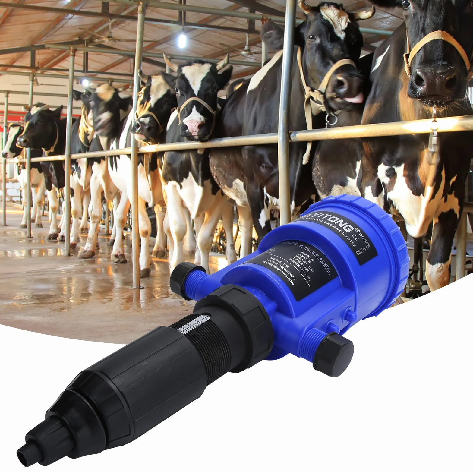 Proporción del Inyector de Fertilizante P2510 3%? 10% Doser Proporción Proporción Inyector del Fertilizante del Fertilizante G3/4 Pulgadas Fertilizante de Longevidad Nuestro Dispositivo Hizo