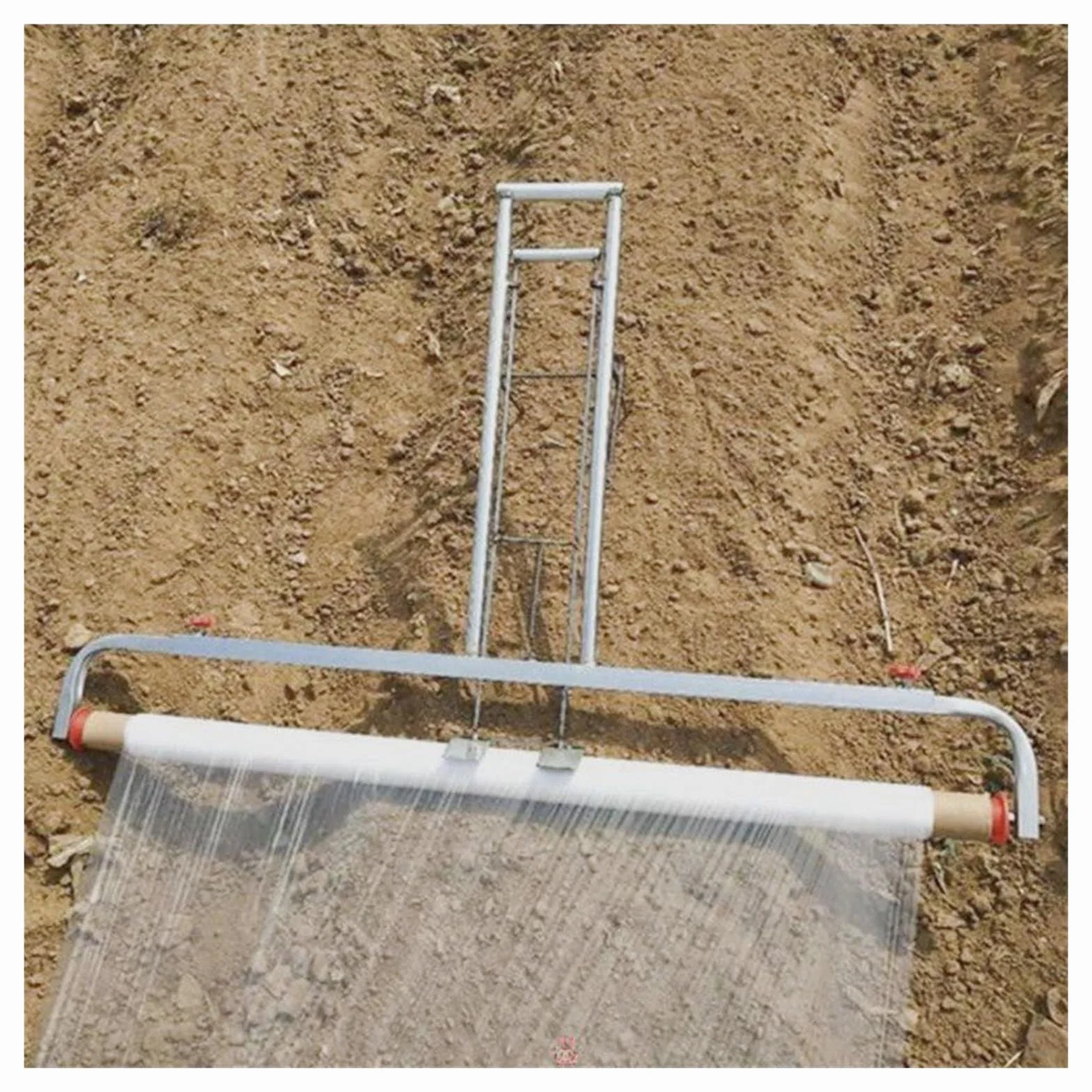 Herramienta manual agrícola de acolchado de vinilo/herramientas de cultivo de jardín con funda de revestimiento de plástico(0.6 to 0.8M)