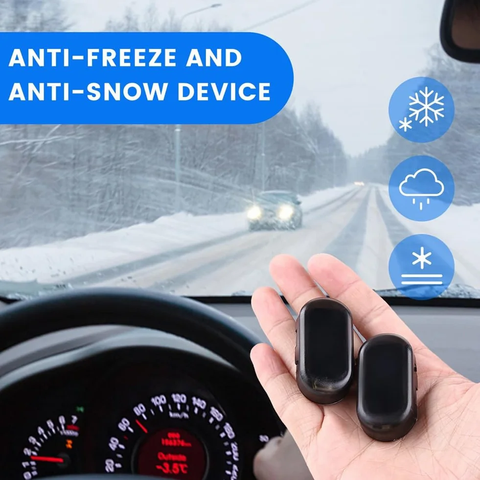 Booso Herramienta de eliminación de nieve anticongelación de interferencia molecular electromagnética, calentador de coche, herramienta de interferencia electromagnética
