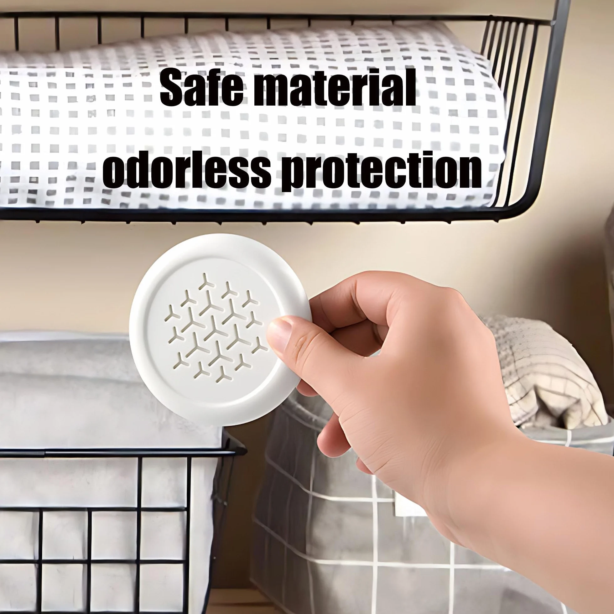 8 Tabletas Blancas Repelentes De Insectos y Moho, Antipolillas Para Ropa Armario, Trampa Polillas Ropa, Tamaño 13,8 * 8 * 8 Cm, Armarios, Armarios De Zapatos, Cajones a Prueba De Moho y Humedad