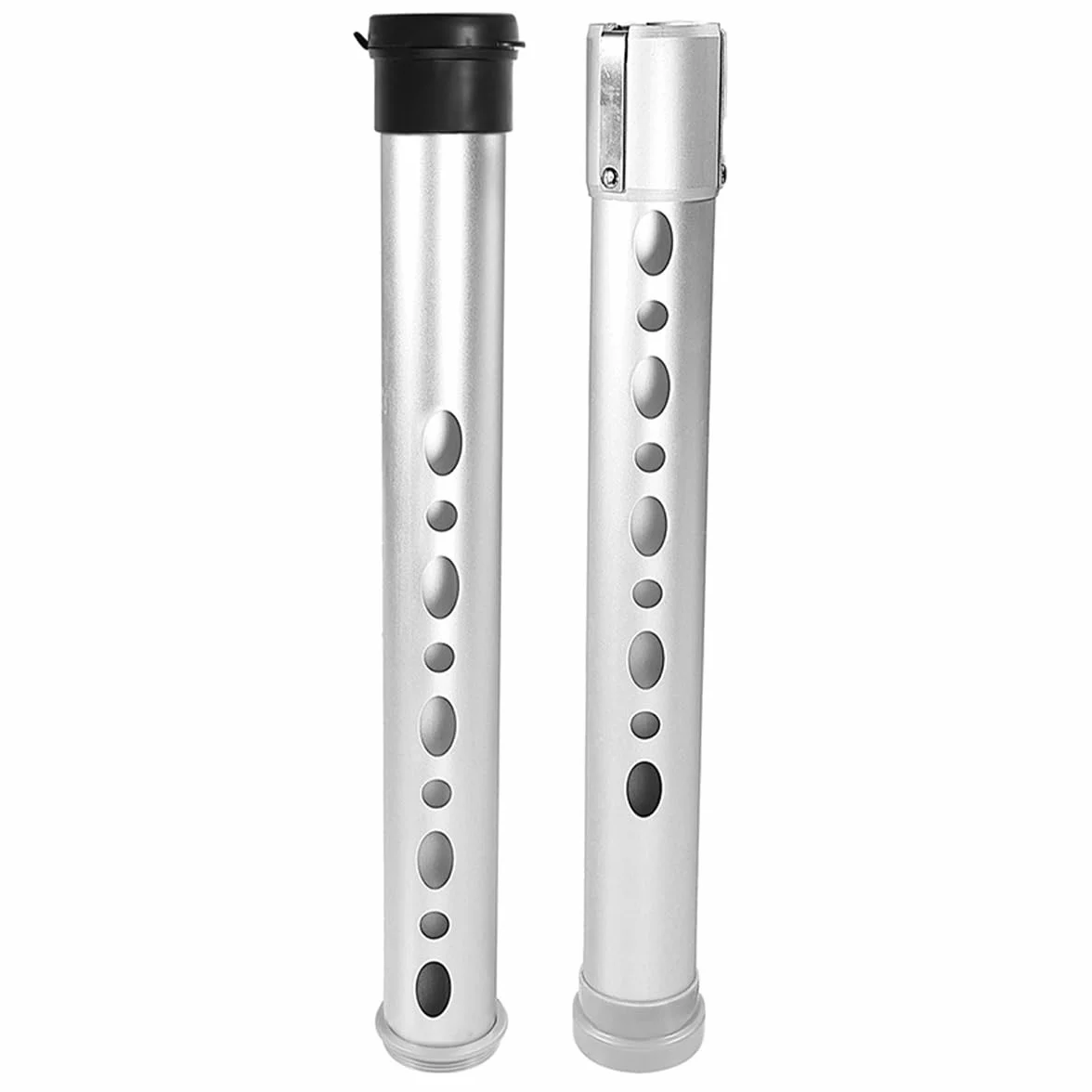 Recogedor de Pelotas de Golf de Aluminio con Tubo de Detección