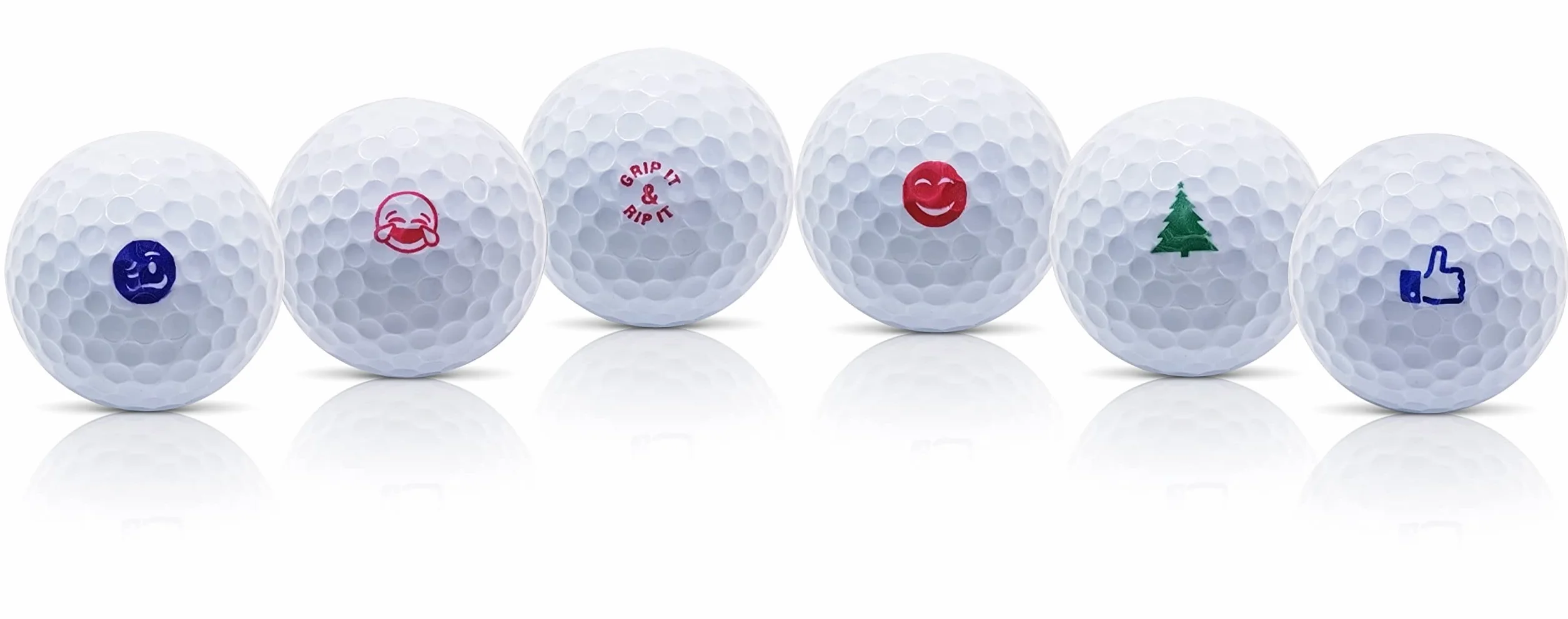 Marcador de Sellos de Pelota de Golf, Múltiples Diseños, Caras, Emojis, Iconos