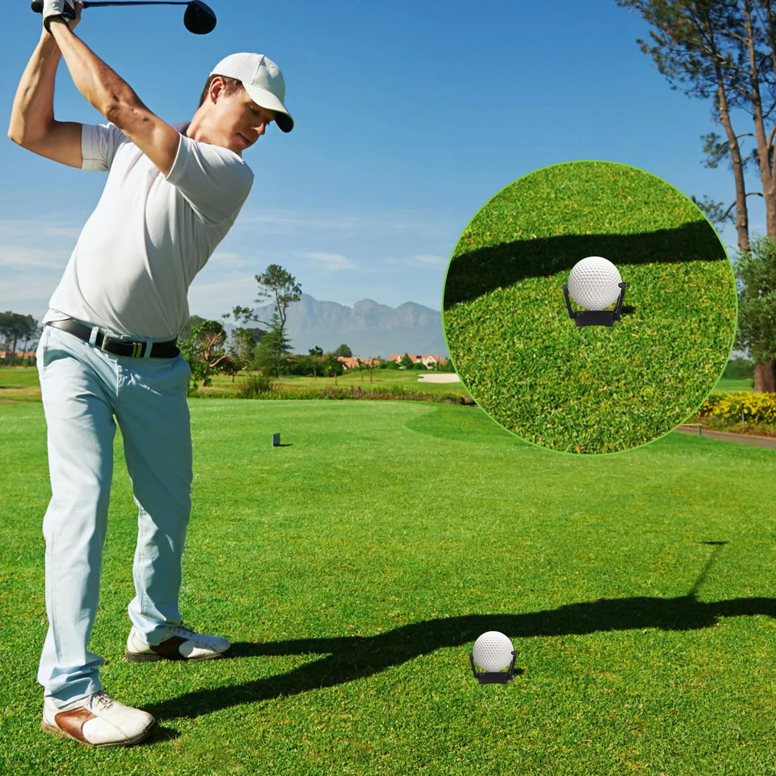 Golf Ball Retriever verstellbar 6 Stück Golfplatzgeräte Ballrückholer