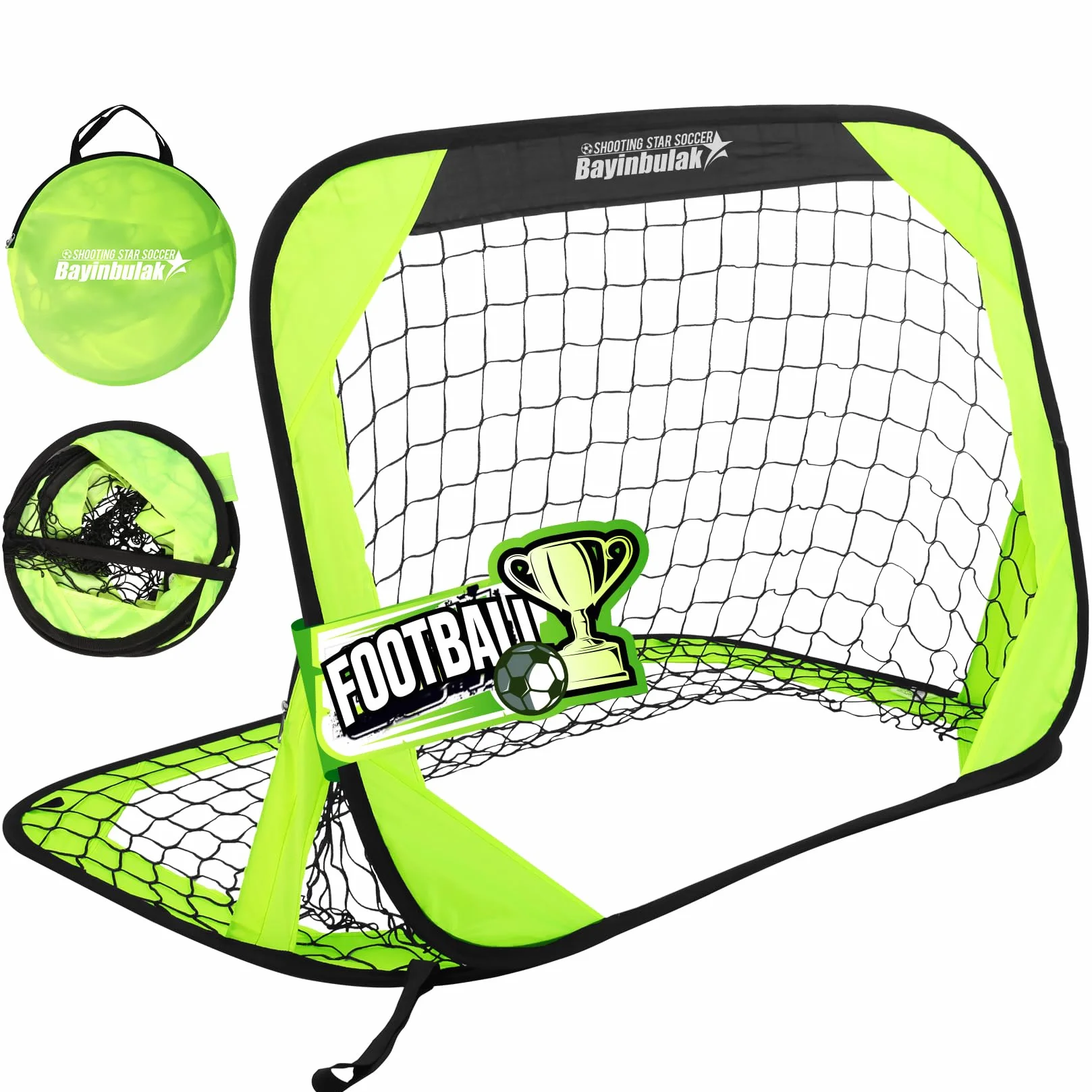 Portería de Fútbol Emergente para Niños Mini