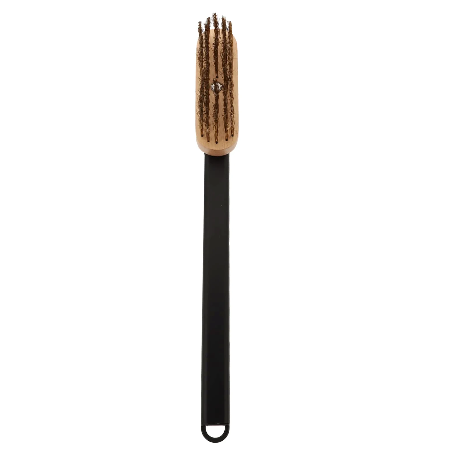 Cepillo de Cobre para Limpieza de Parrilla 40cm Negro | Mango de Madera, Aleación Resistente, Limpieza de Estufas y Hornos, Herramienta Multiusos