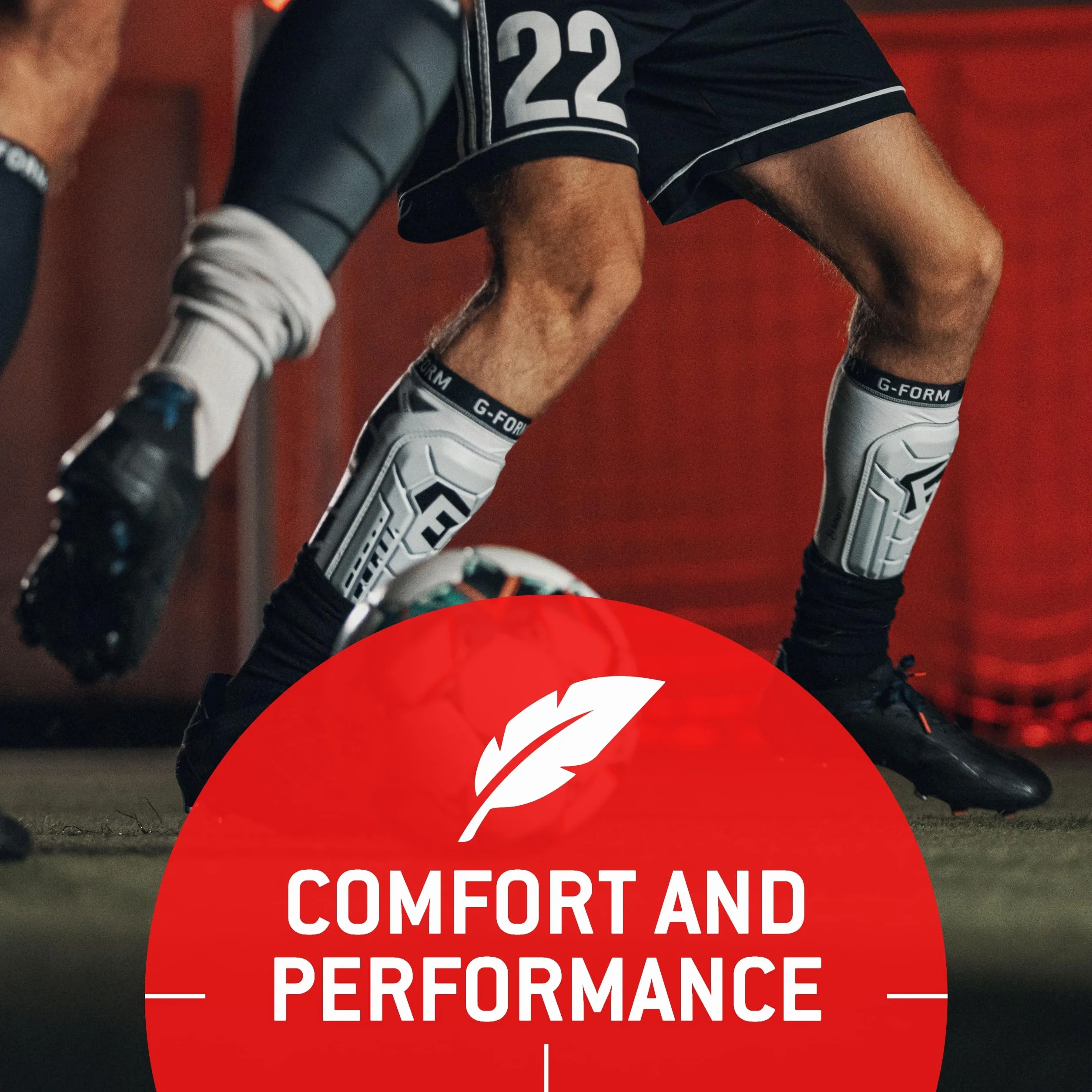 G-Form Pro-S Vento Espinilleras de fútbol