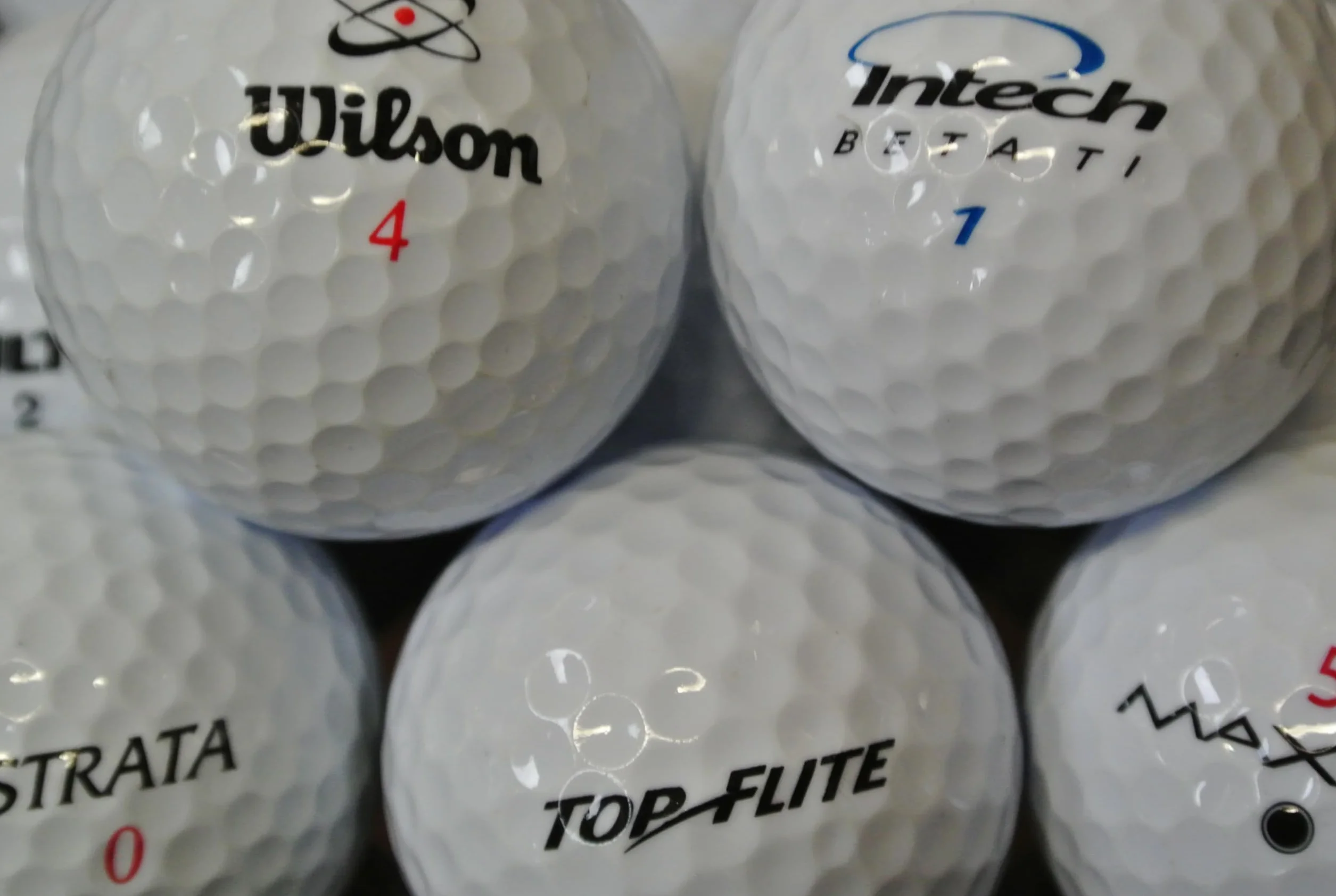 Marcas Mix pelotas de golf AAA/AA en bolsa de red