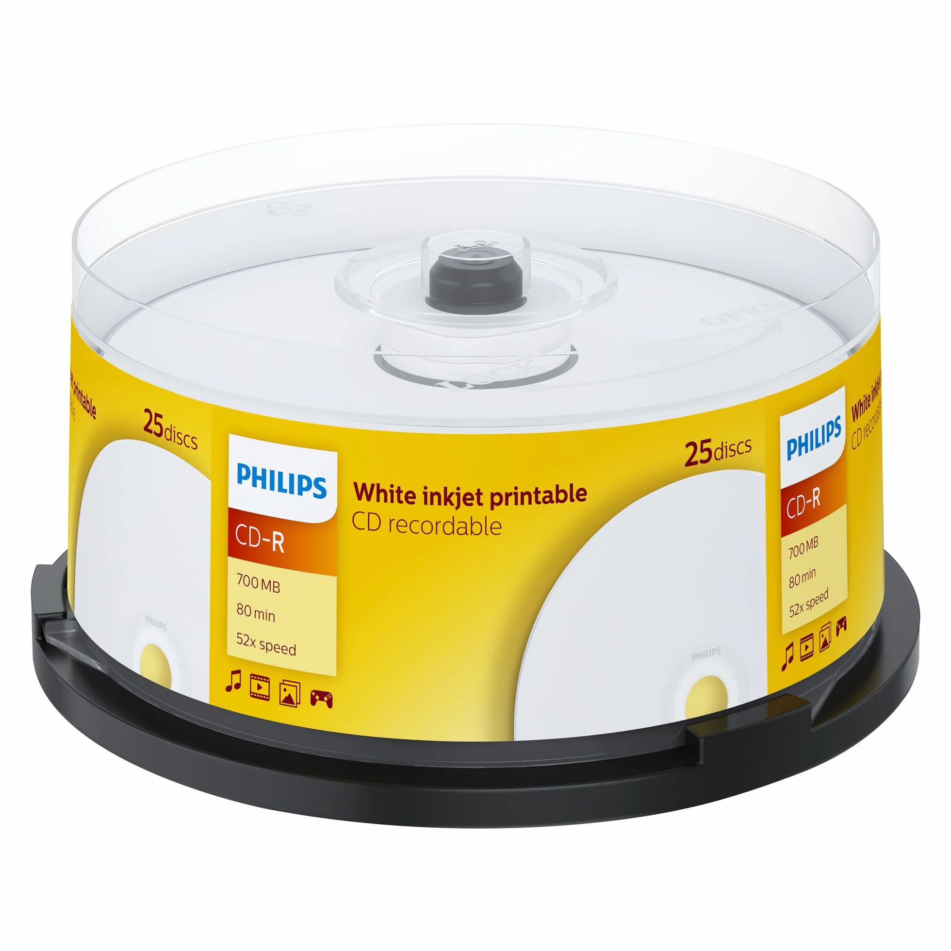Philips CD-R CR7D5JB25/00 700 MB 80 min 52x