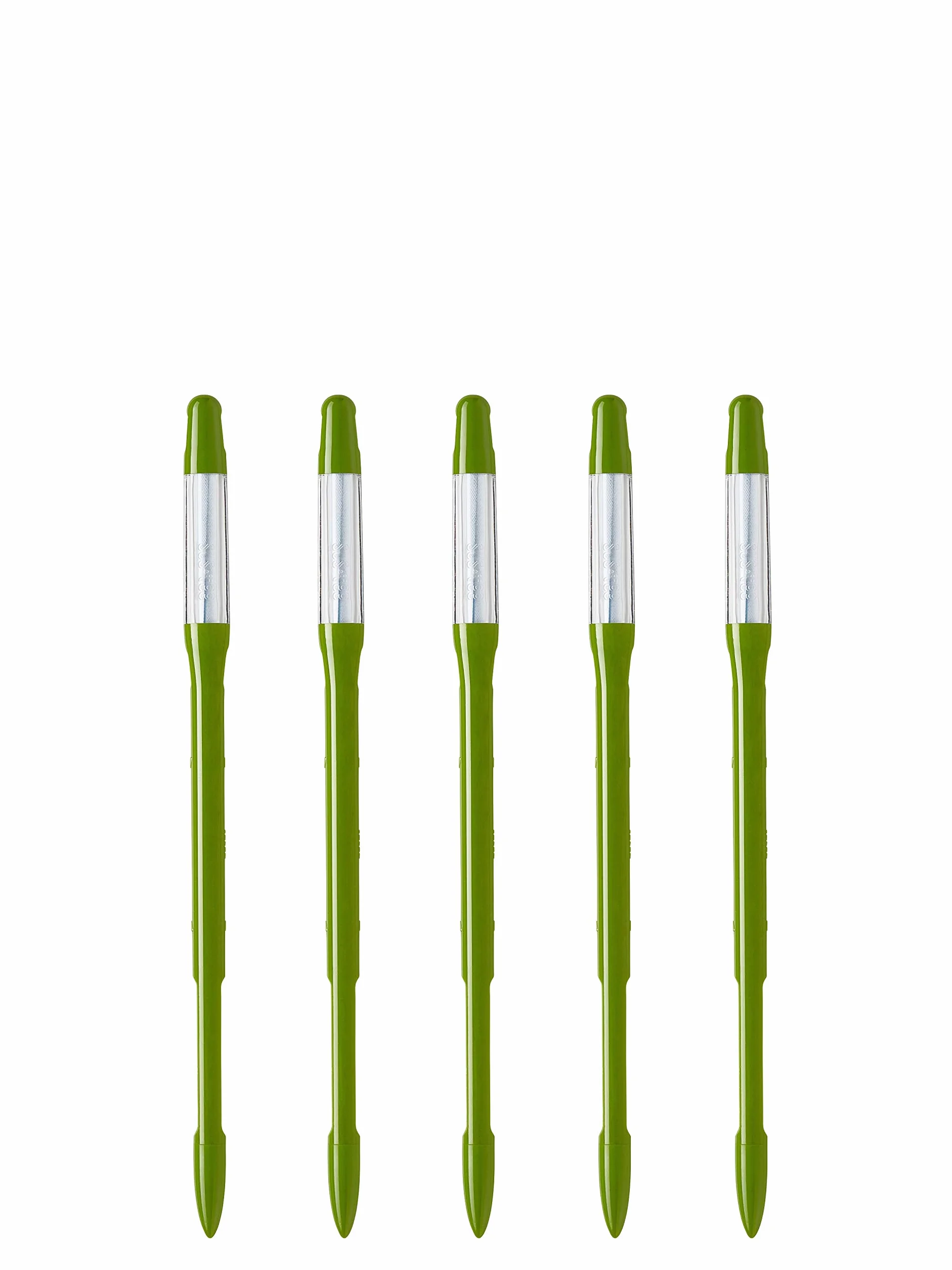 Sustee Aquameter, juego de 5, sensor de humedad del suelo para plantas (verde, mediano)