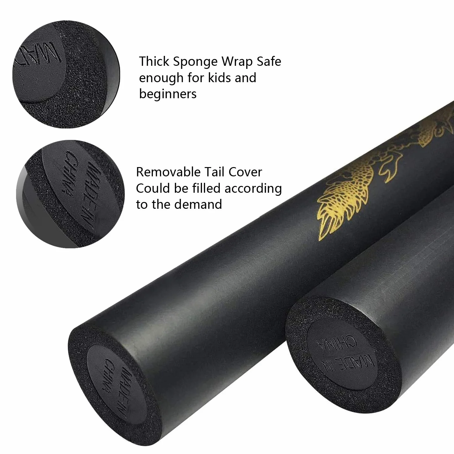 Nunchucks Foam Safe Rubber Nunchakus