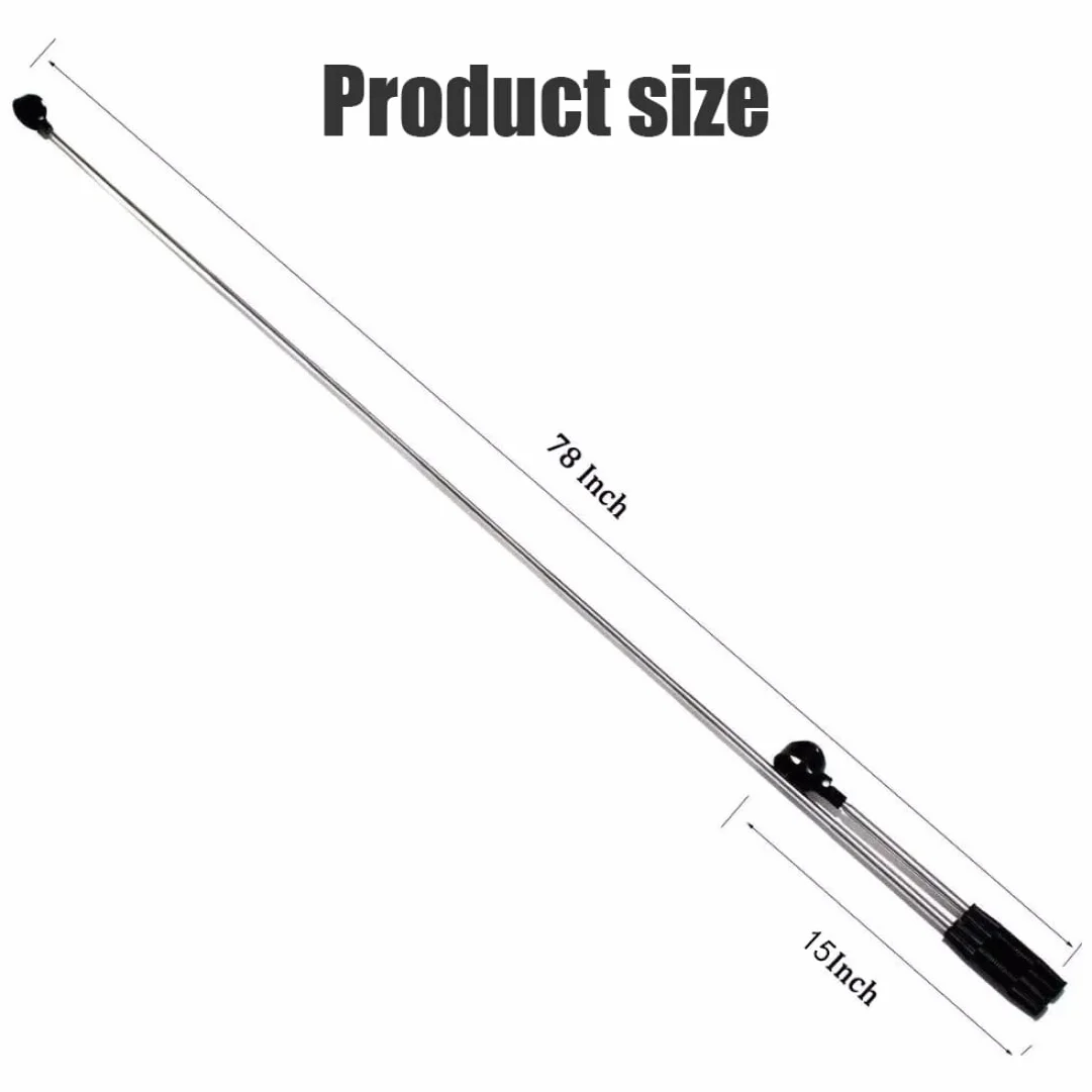 Golf Ball Retriever de Acero Inoxidable Telescópico Recogedor