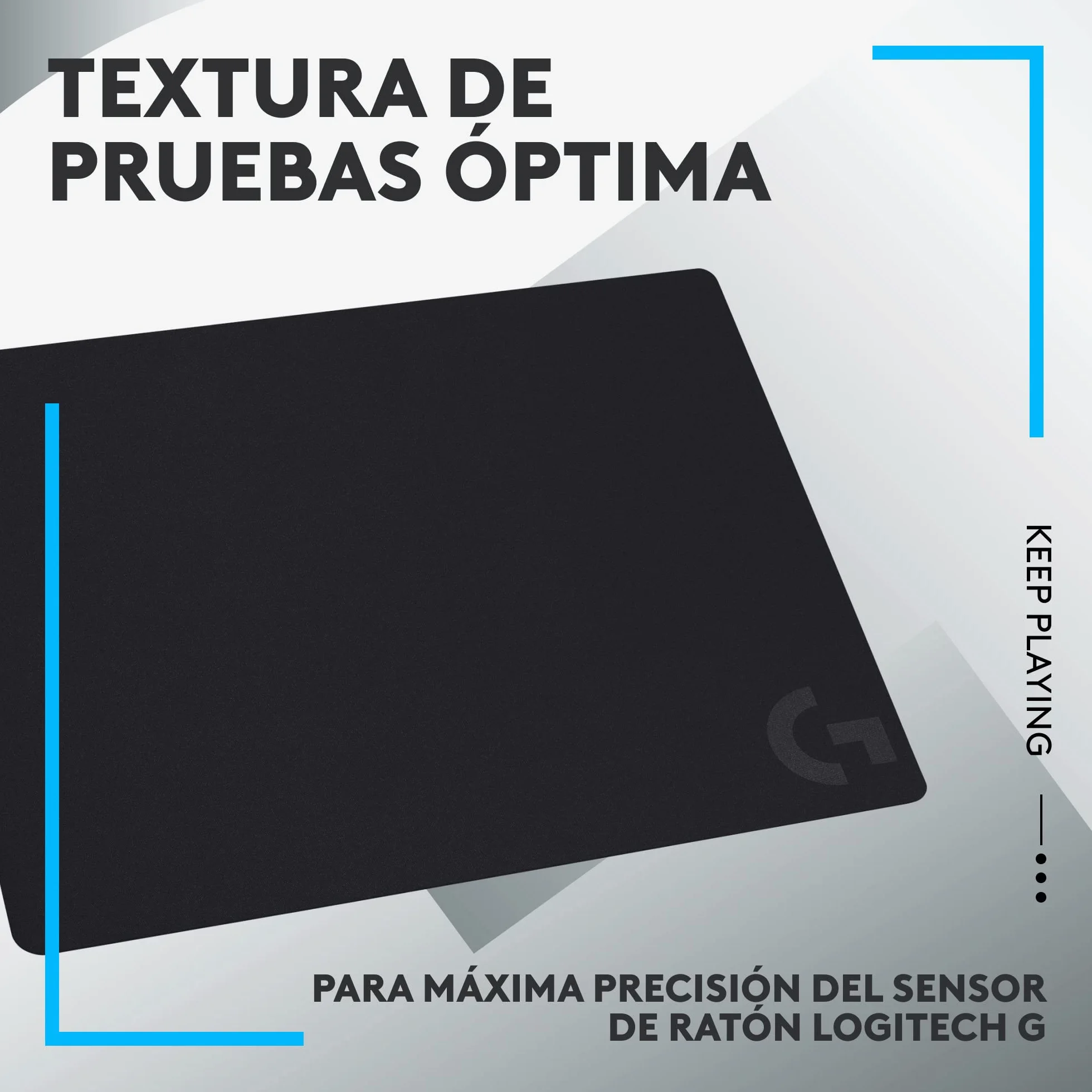 Logitech G G240 Alfombrilla de Ratón Gaming 340x280x1mm Negra