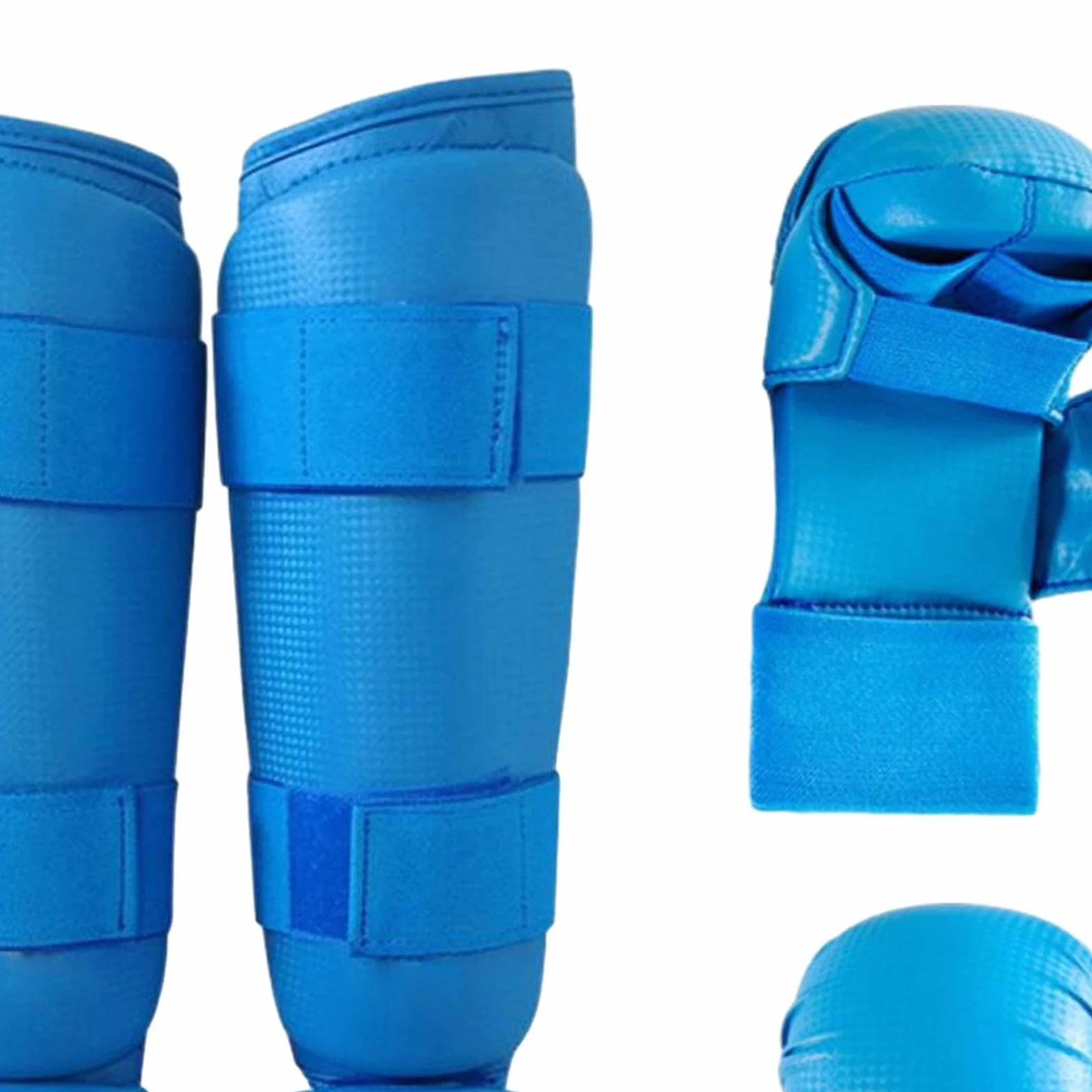 Perfeclan Guantes de Boxeo, Espinilleras, Equipo de Entrenamiento de Karate Taekwondo MMA