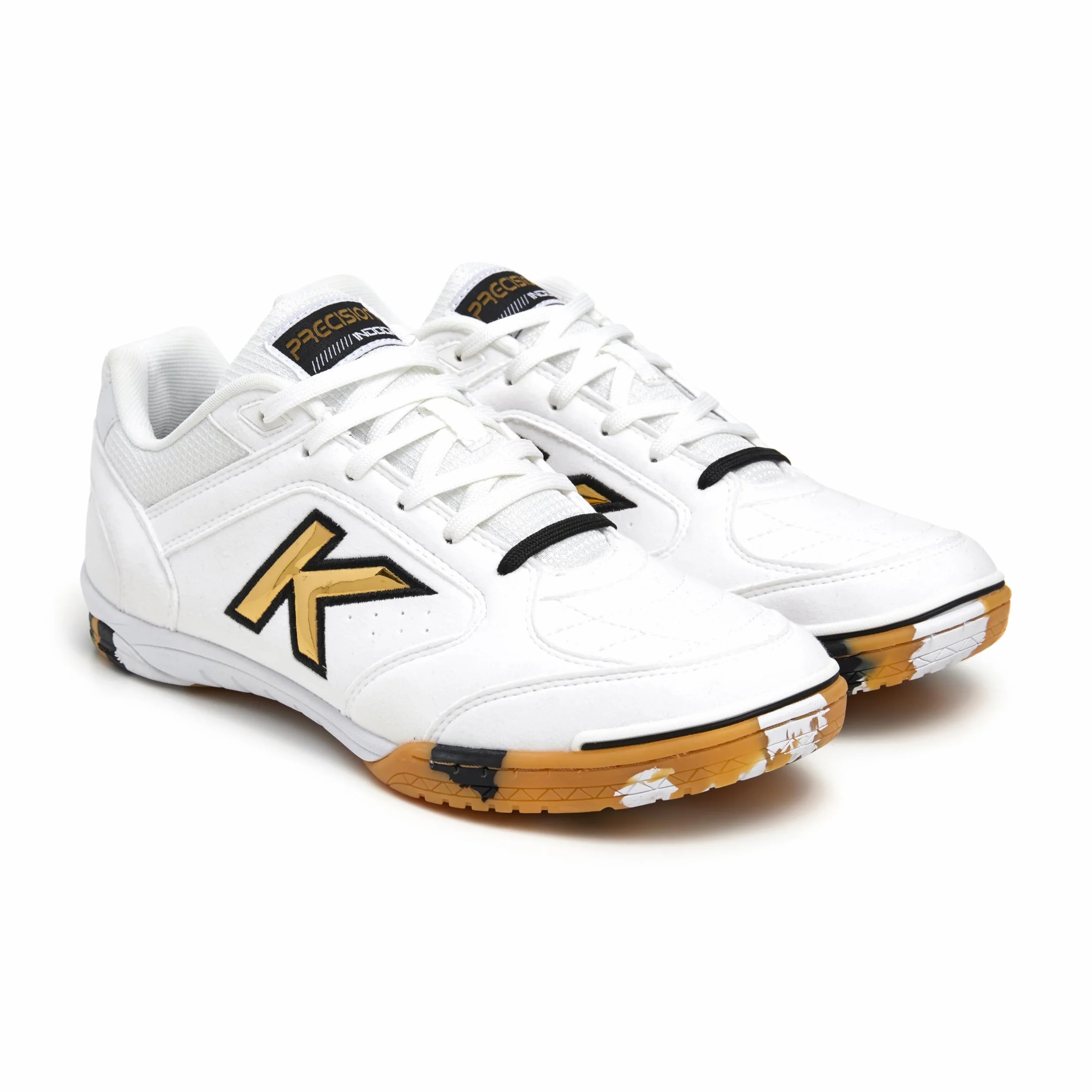 KELME Zapatillas De Fútbol Sala Special Player Precision Blanco Dorado Negro