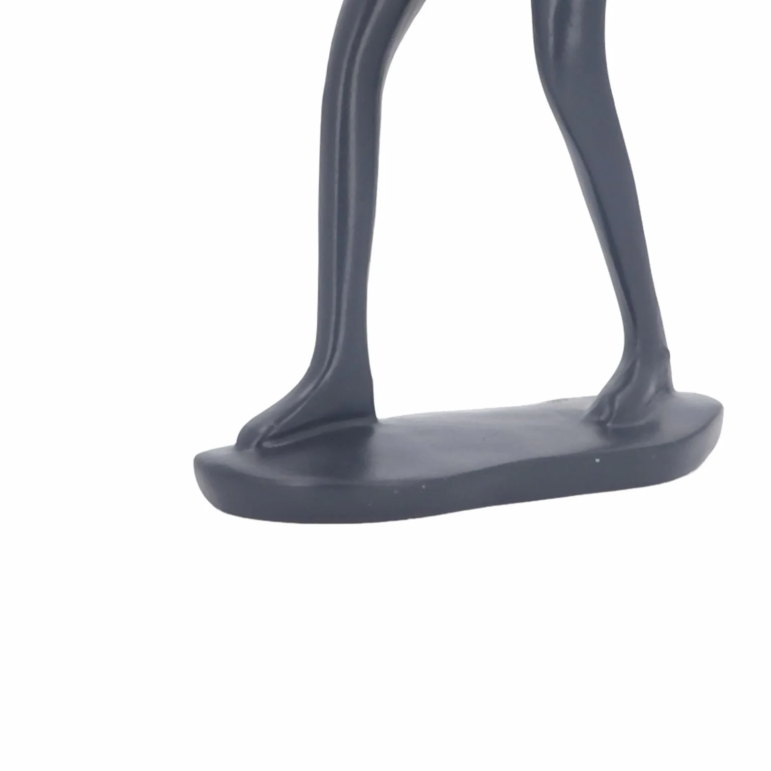 Escultura de Resina de Tenista Acabado Mate 24x5x13,5 cm Decoración Deportiva