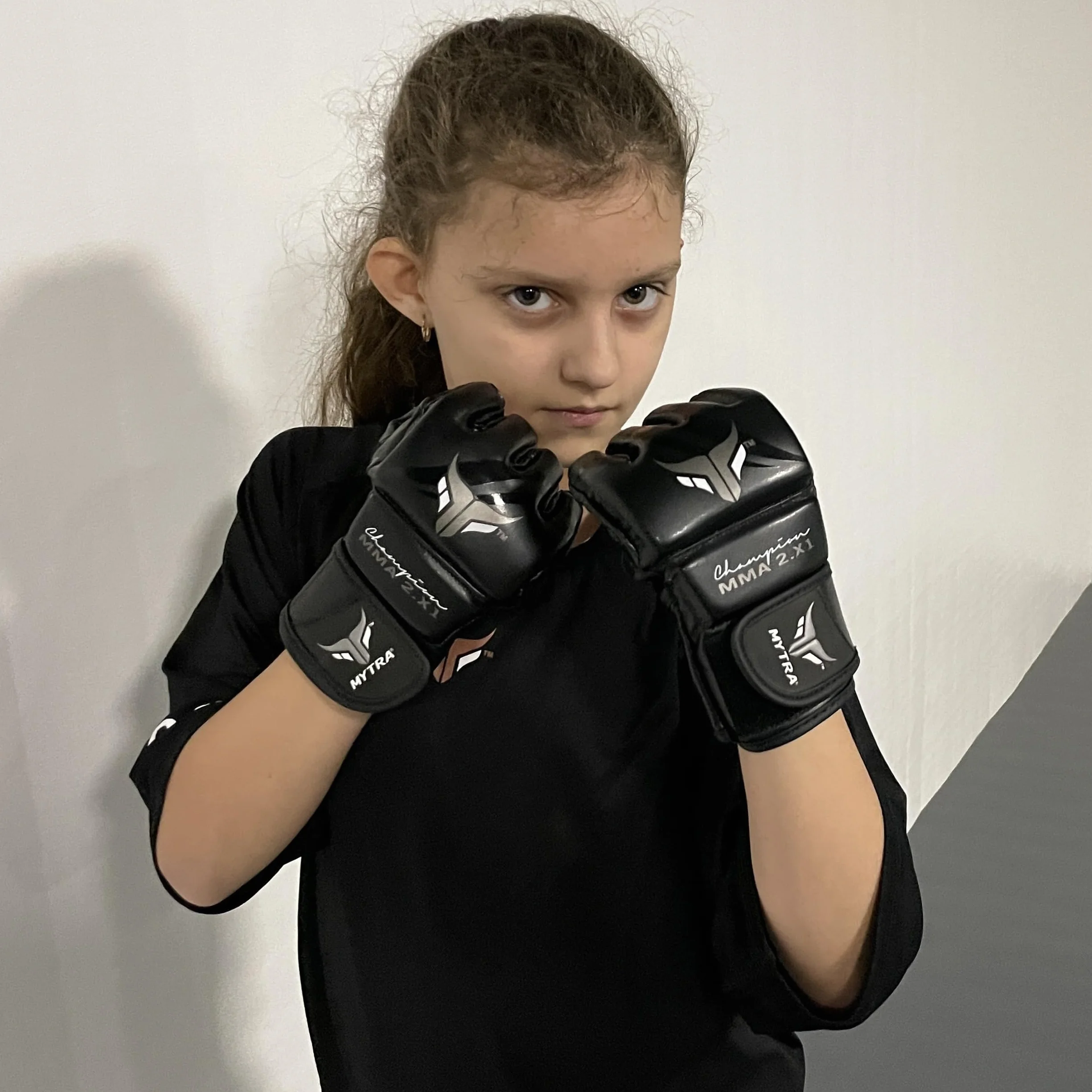 Mytra Fusion Kids Junior MMA Gloves Training Grappling Champion 2.1 X Series