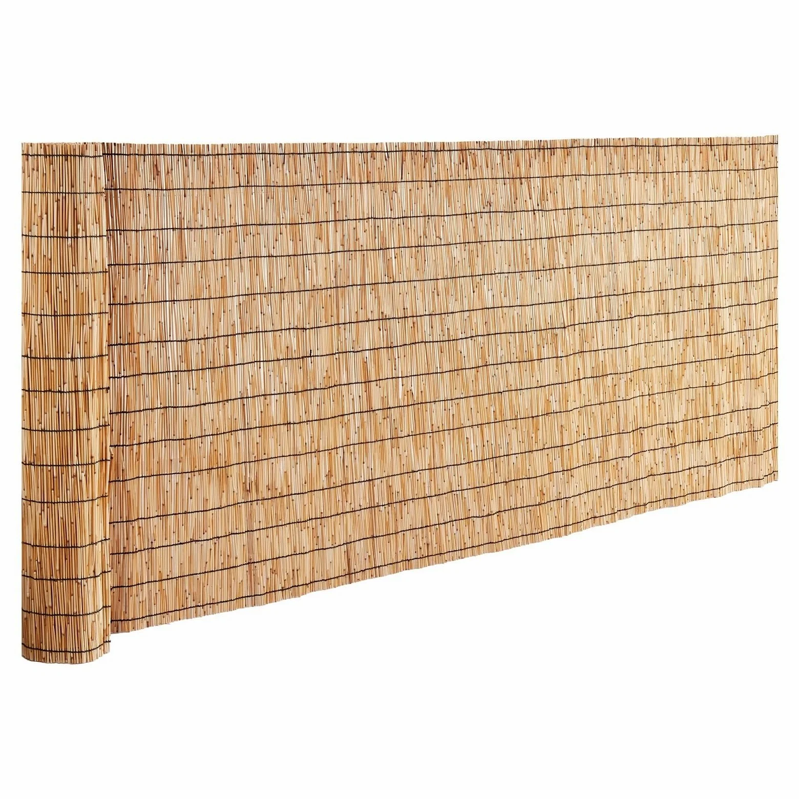 Seto Artificial Valla de caña 10 x 3 m, Cortina Pantalla, Rollo Valla for balcón, for Patio Trasero, Exterior, Decorativa