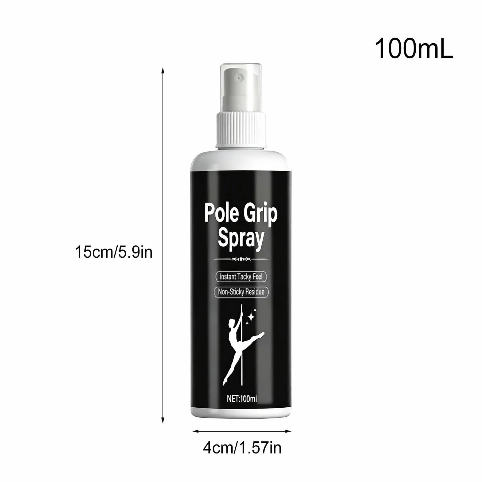 Spray De Agarre Antideslizante 100 Ml Controlador De Fricción Para Danza Yoga