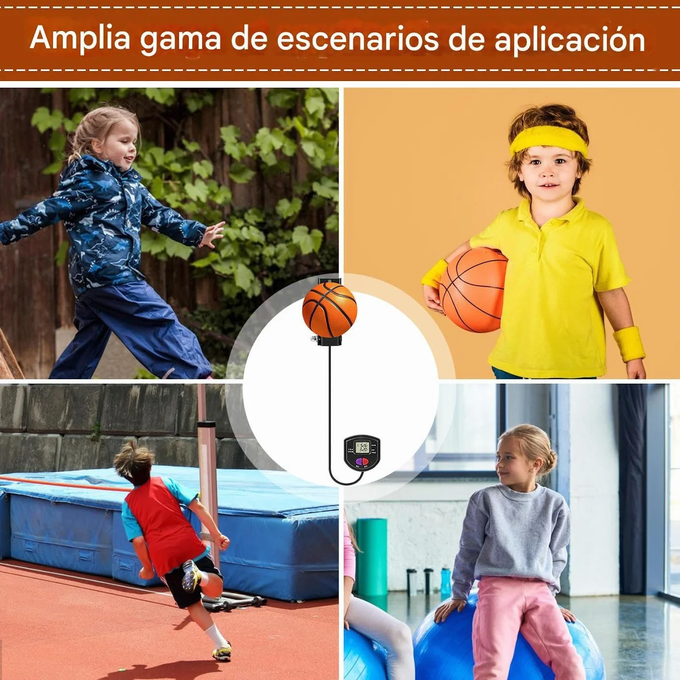 Medidor De Salto Vertical | Entrenador De Rebote - Contador De Toques Baloncesto