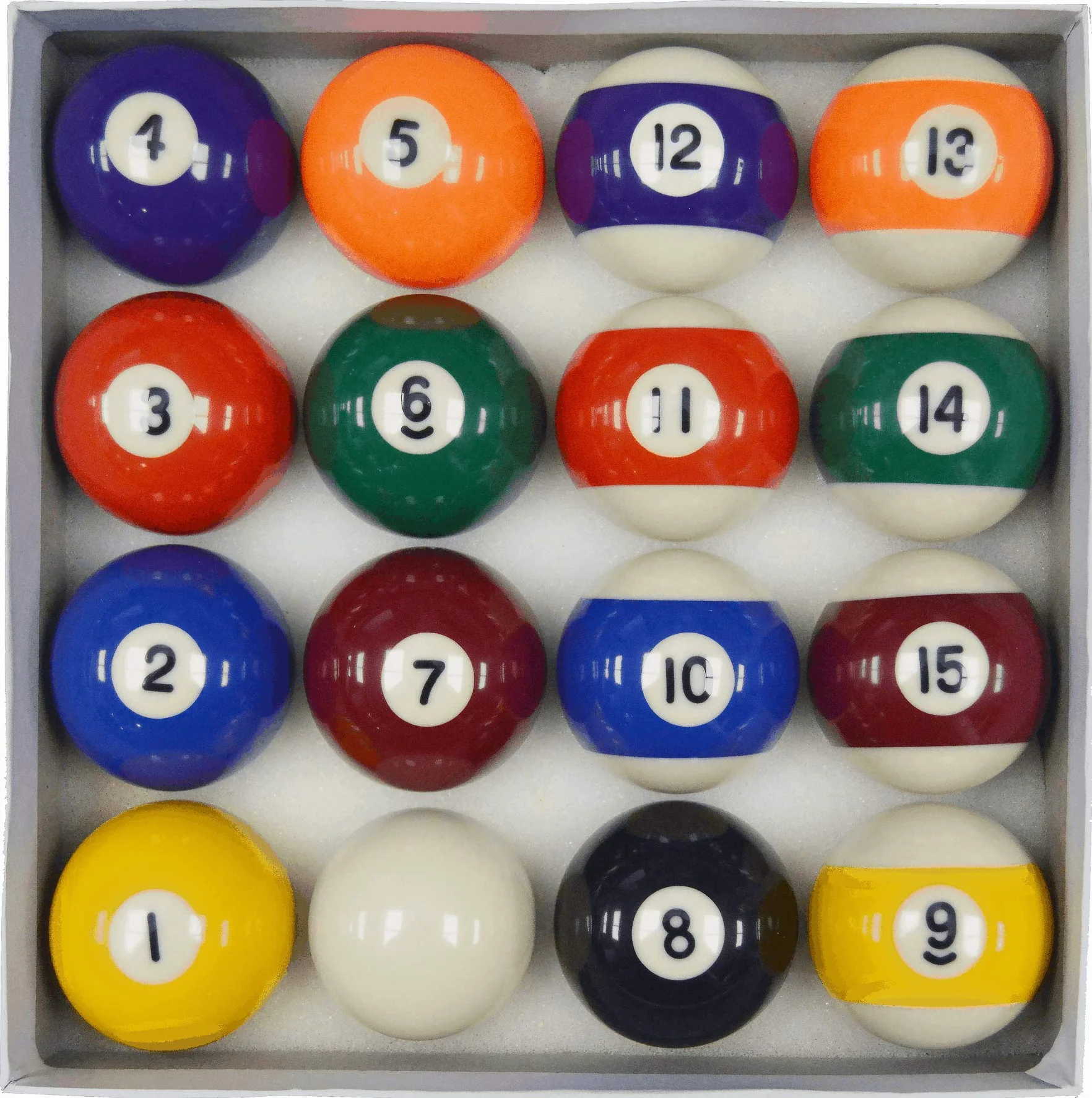 Bolas de billar pool 5 cm Competición kit completo
