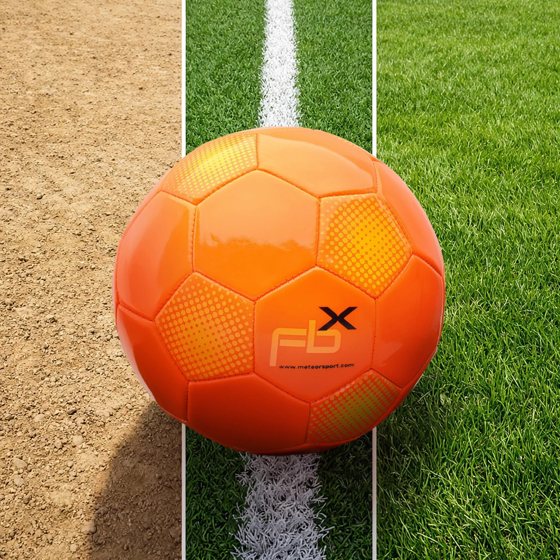 Meteor Balón de Fútbol Tamaño 5 4 3 1 para Entrenamiento al Aire Libre