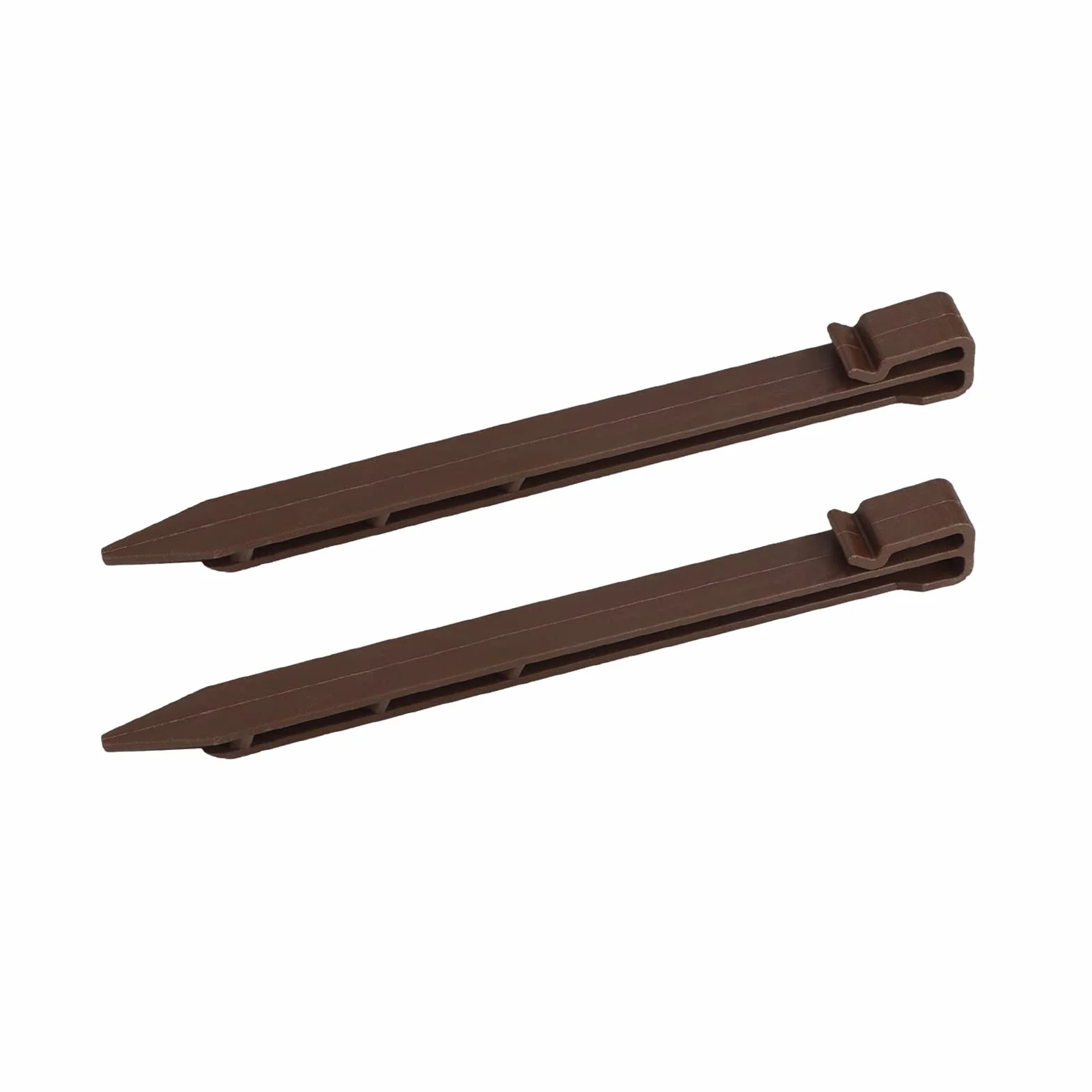 Estacas de Anclaje para Bordes de Paisaje, 20 PIEZAS Clavos de Plástico Duro para Tienda|Clavijas para Deprimir Ramas de Fruta|Pasadores de Césped, 25 CM