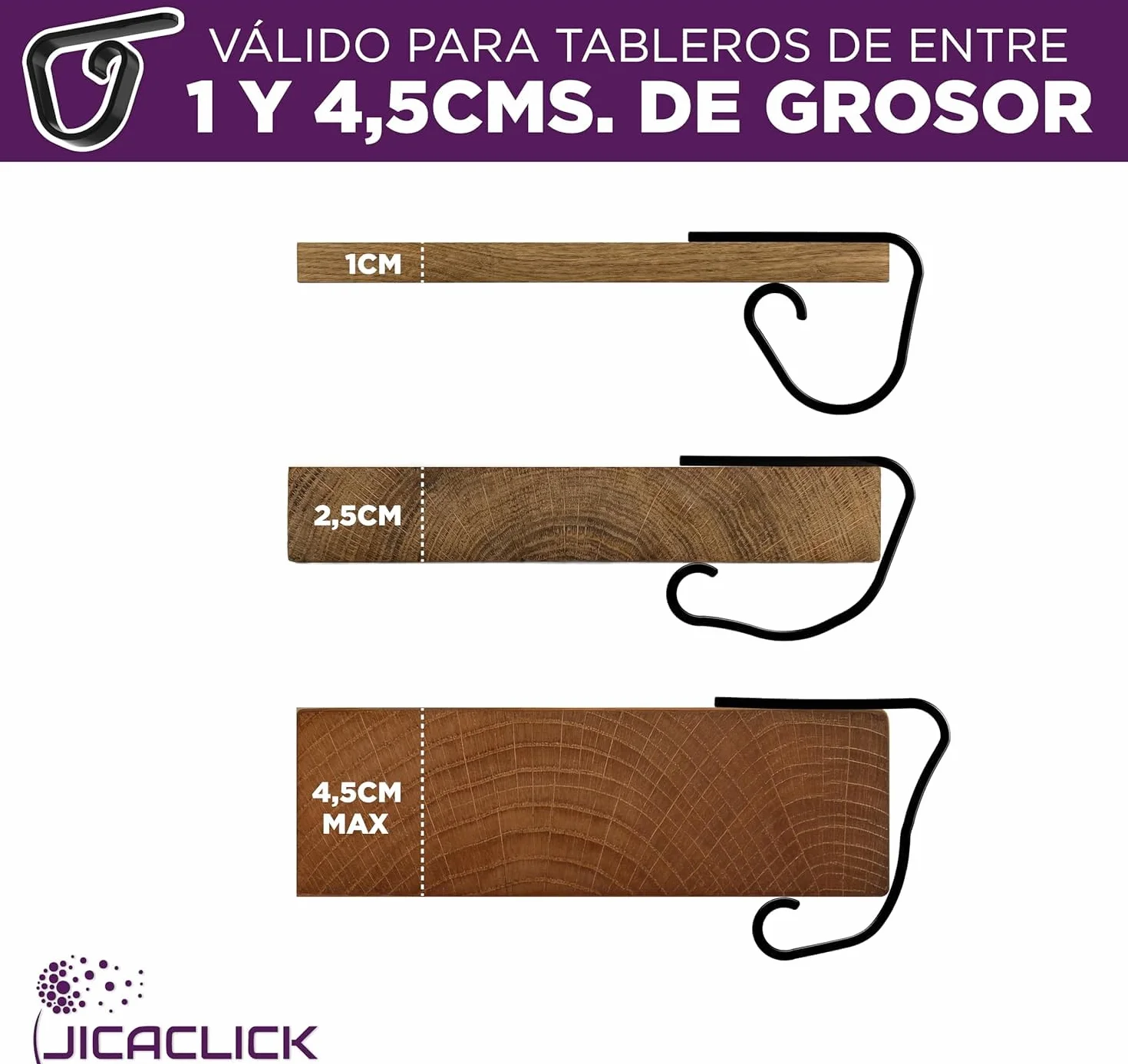 Pinzas Sujeta Manteles de Mesa Pack 50 Clip Grande de Sujecion para Restaurantes Sujetamantel Universal de Plastico Resistente para Hosteleria Ideal Superficie Gruesa Uso Exterior o Interior (Negro)
