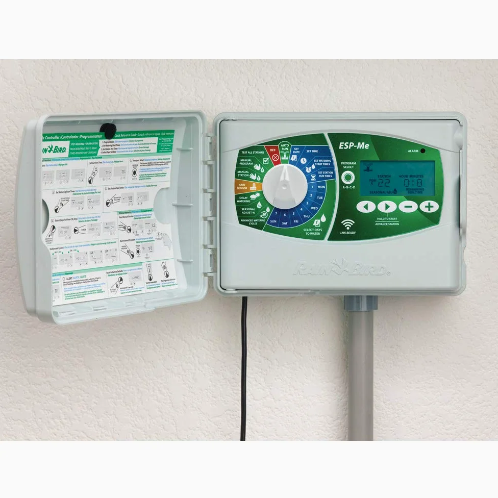 R.Bird - Programador eléctrico de riego ESP 13 Estaciones, Ampliable con módulos a 22. Funciona con electroválvulas de riego eléctricas 24V de Cualquier Marca.