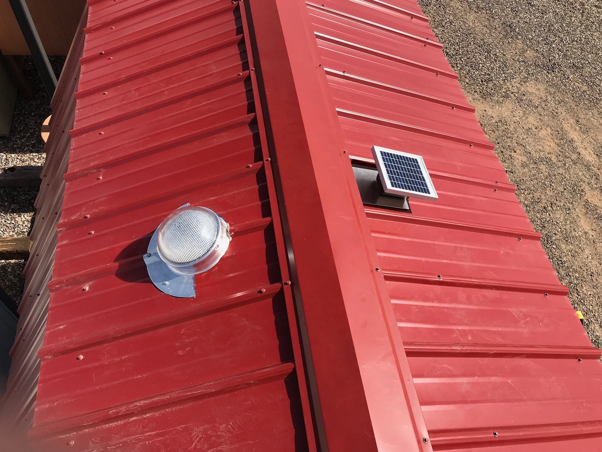 Solar Lightblaster para refugios de metal (luz de tubo solar para aplicación de refugio)