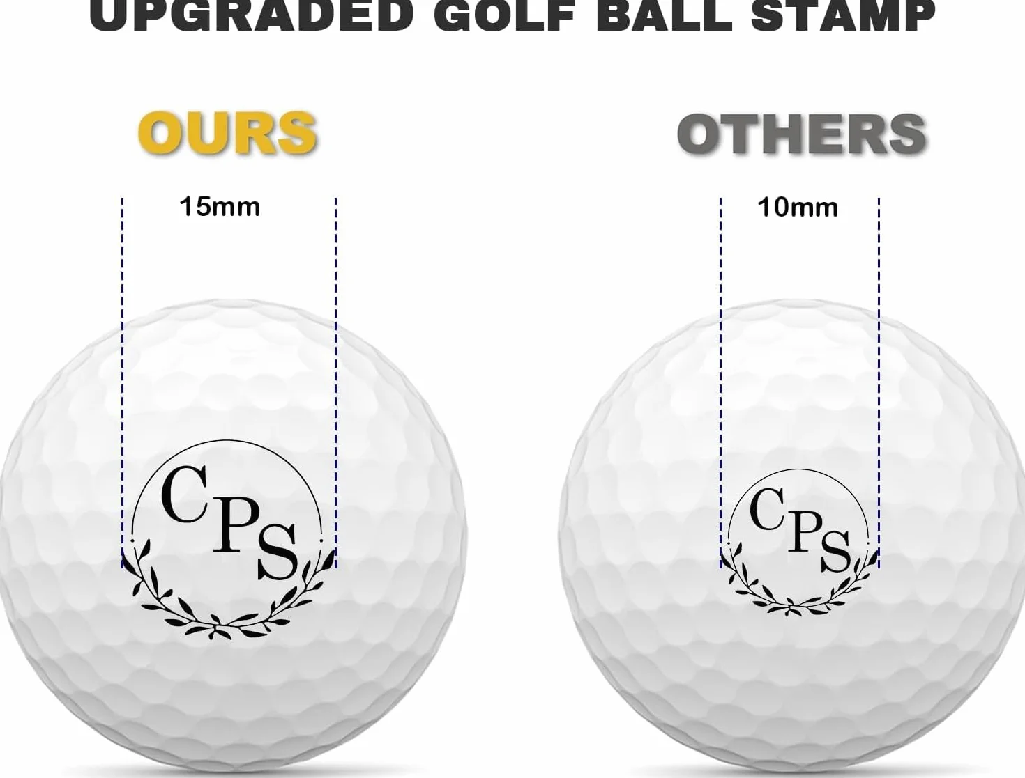 Marcador De Bola Personalizado, Sellos De Golf Con Autotinta, Regalo Para Jugador De Golf