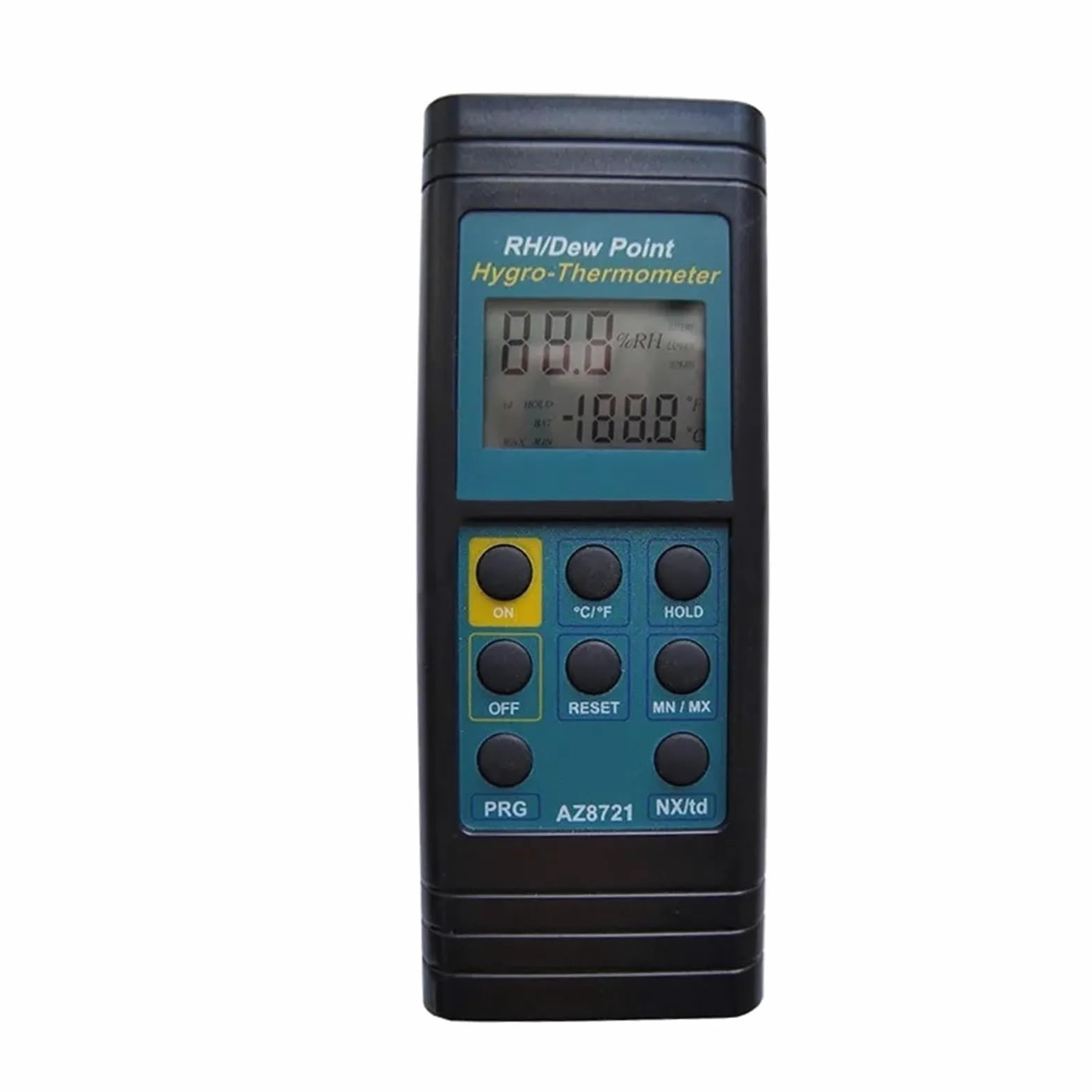 Medidor de humedad Tester 8721 Medidor De Punto Rocío Temperatura Y Humedad Con Alarma Portátil para la cocina casera
