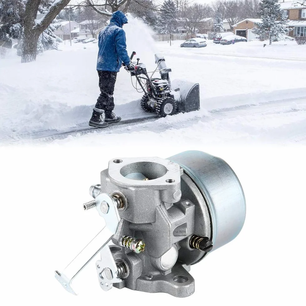 KIMISS Carburador para motosierra de nieve, compatible con modelos 632076, 632230, 632272 y 631828, repuesto de alta calidad, fácil instalación, carburador para motor