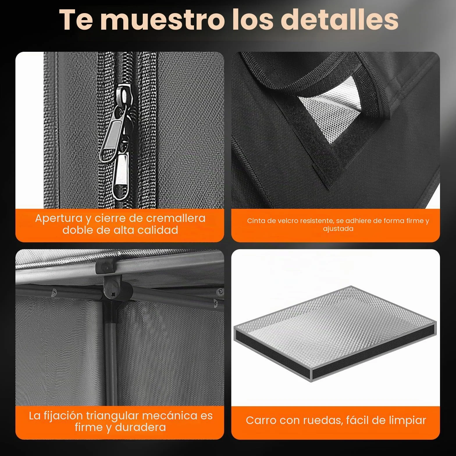 Pequeña tienda de cultivo 45 x 45 x 75 cm para sistema de cultivo hidropónico. Caja de cultivo 600D con mylar altamente reflectante. Un invernadero interior como caja de cultivo para el cultivo de