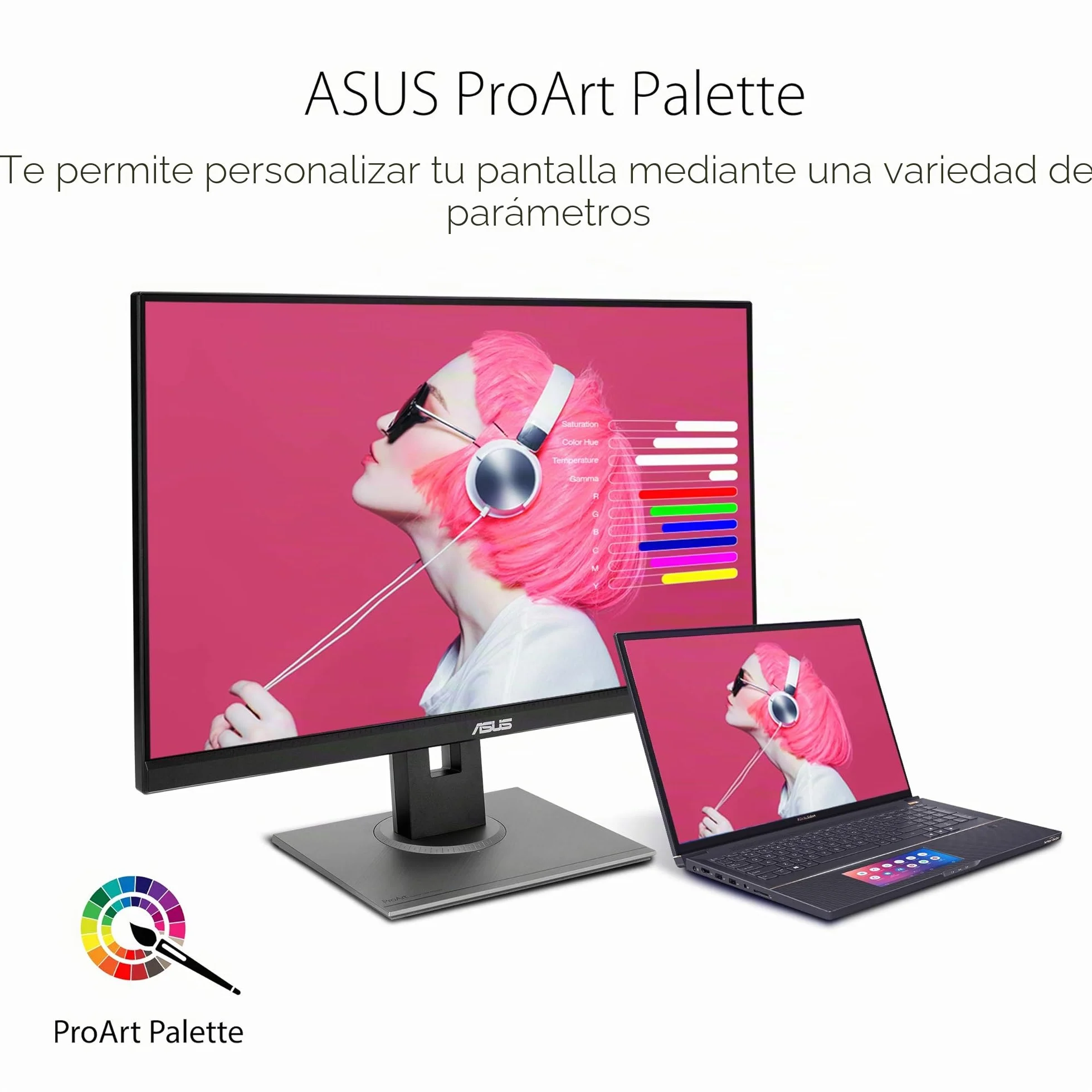 ASUS ProArt PA278QV Monitor 27" WQHD 2560x1440 IPS 75Hz Adaptive-Sync Negro