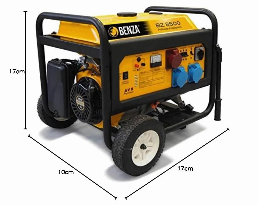 Generador BZS 8500 - Arranque Eléctrico, Potencia Inigualable con Comodidad de Arranque Automático
