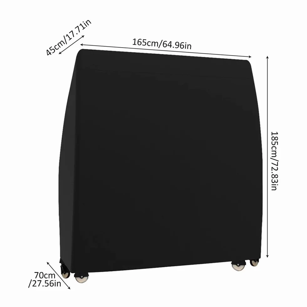 Funda Mesa Ping Pong Exterior Impermeable 165x70x185cm