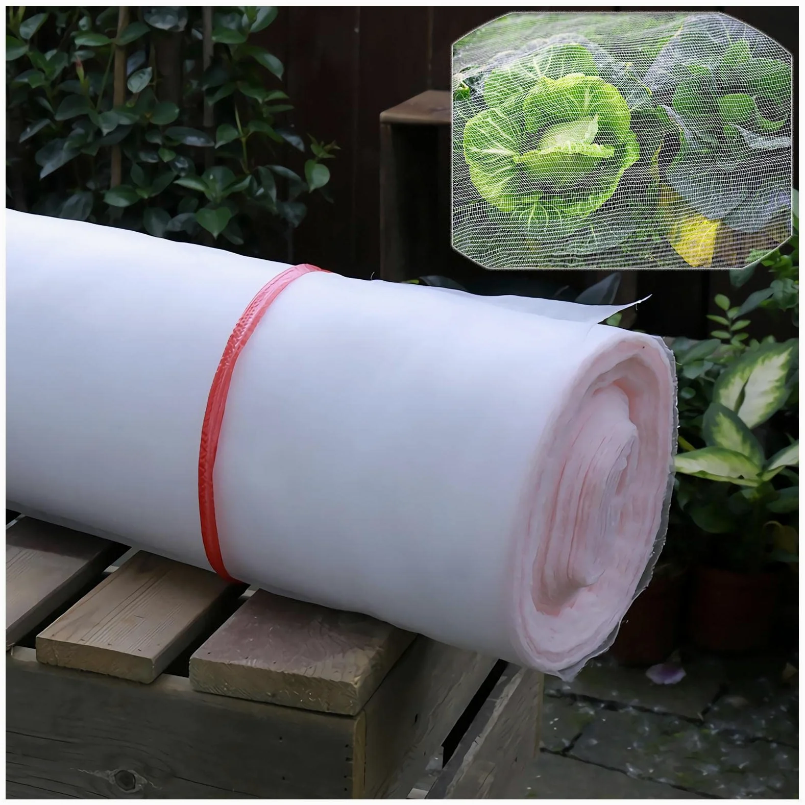 Red Anti Insectos,100-Mallas Túnel de Cultivo de Malla Fina para Protección de Plantas,Red Antipájaros para Flores, Frutas, Verduras,6x10m Red de Protección contra Insectos