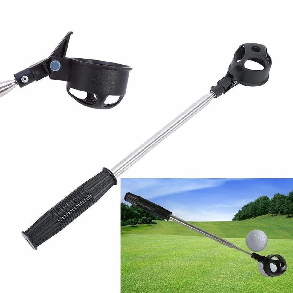 Recogepelotas Telescópico de Golf Portátil 2 m