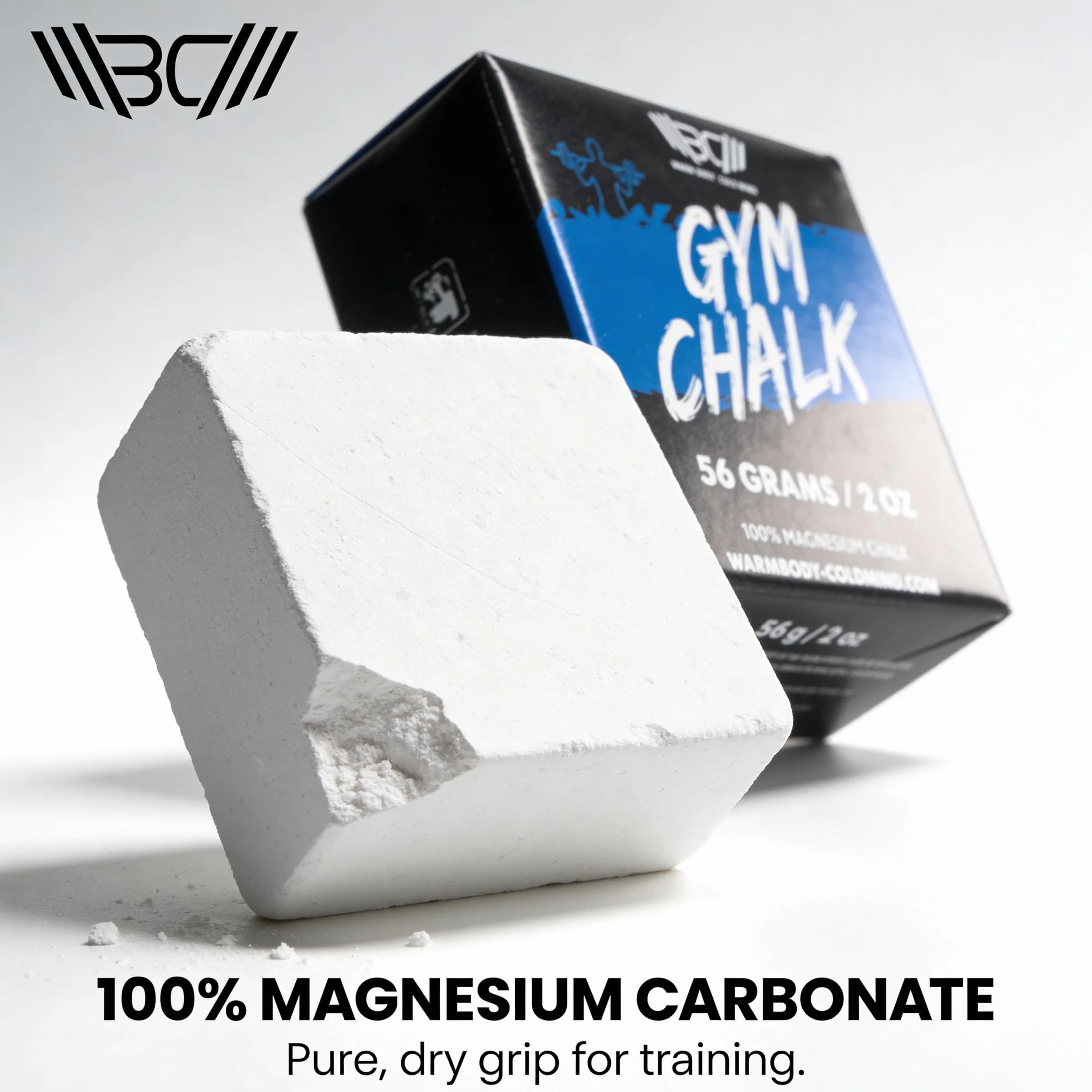 Bloque de Tiza para Levantamiento de Pesas - Gym Chalk Block, Carbonato de Magnesio, Crossfit, Escalada