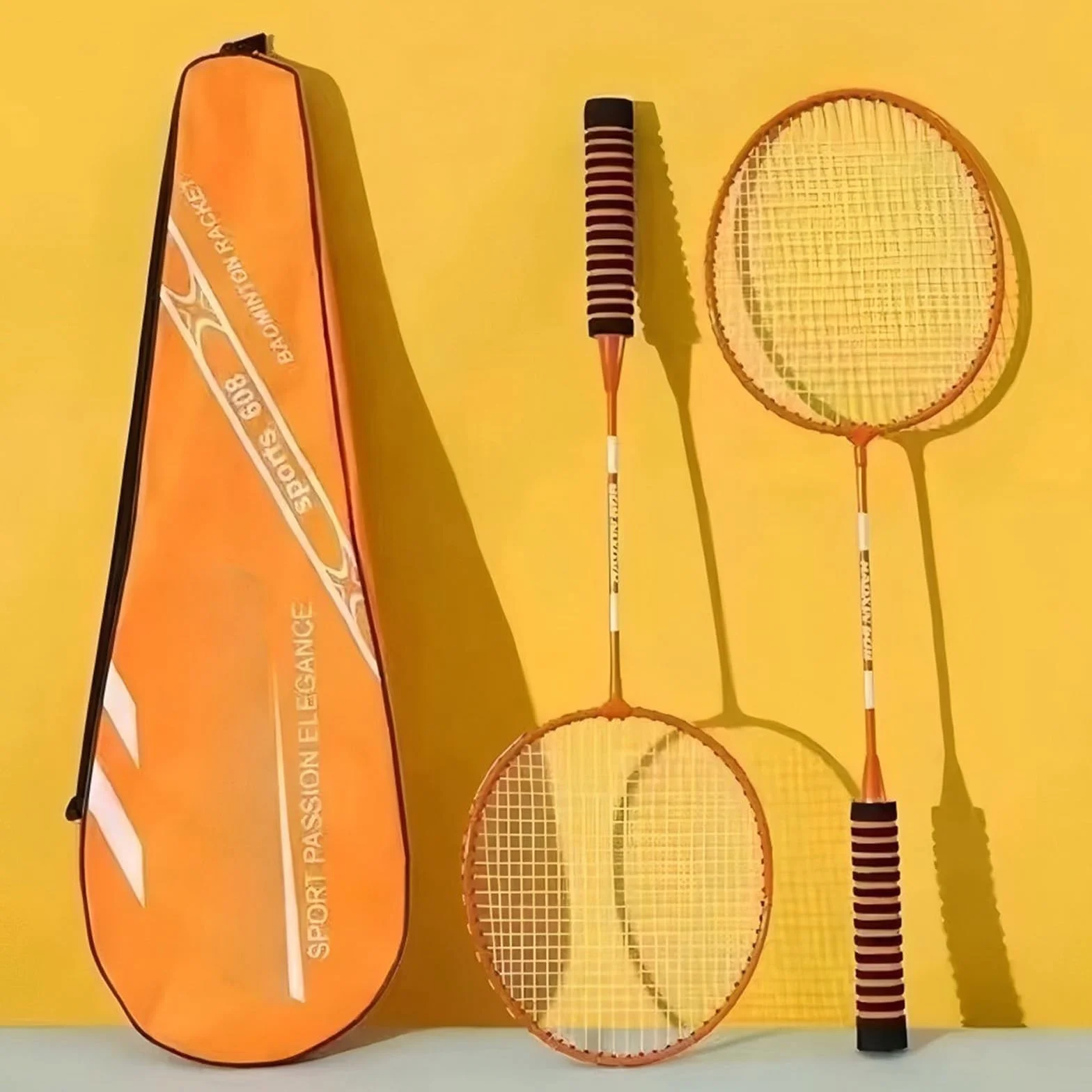 Raquetas de bádminton ligeras para interiores y exteriores, para niños, adultos y principiantes