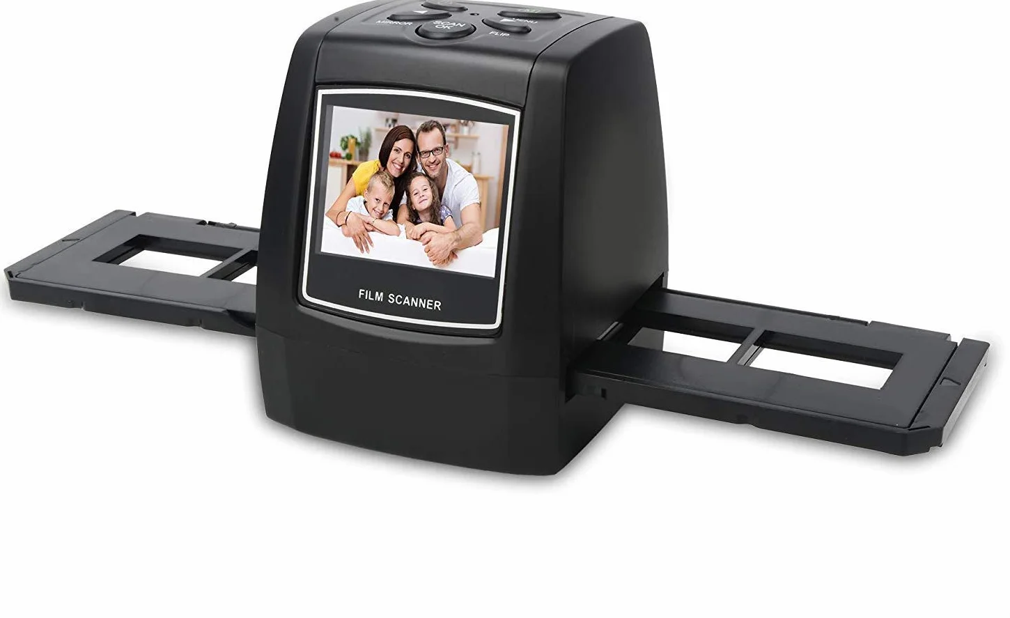 DIGITNOW! Escáner de película 35mm Negativos y Diapositivas, Alta resolución 2,4" LCD, Convertidor sin PC