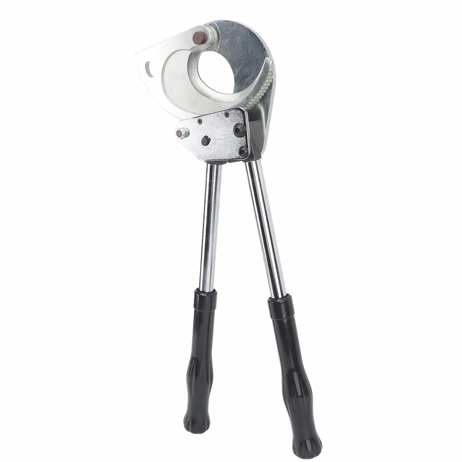 Fabater Cortador de Cables con Trinquete 750 MCM 400 Mm2 de Diámetro 65 Mm 2,6 Pulgadas, Cortador de Cables que Ahorra Mano de Obra para un Corte Seguro, Herramienta con de Aluminio con Hoja de