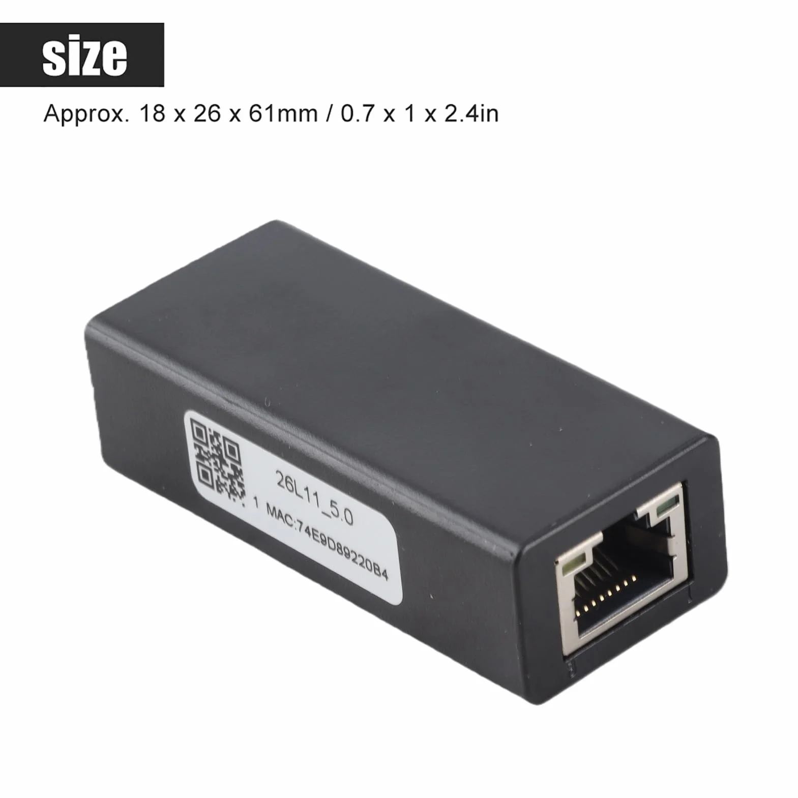 Módulo WiFi Serial Server HF7221 con Antena Incorporada Interfaz RJ45
