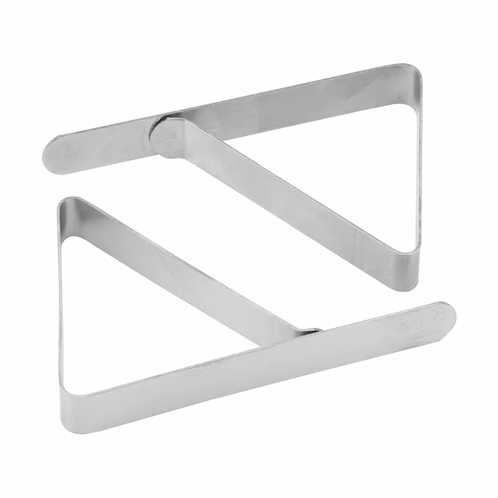 Sujeta Manteles de Mesa,24 Pack Pinzas para Mantel de Acero Inoxidable,Clips elásticas de Mantel Pinza para Cubierta Ideal para el hogar, Fiestas, Picnics, Restaurante, Bodas, Buffets, Cenas