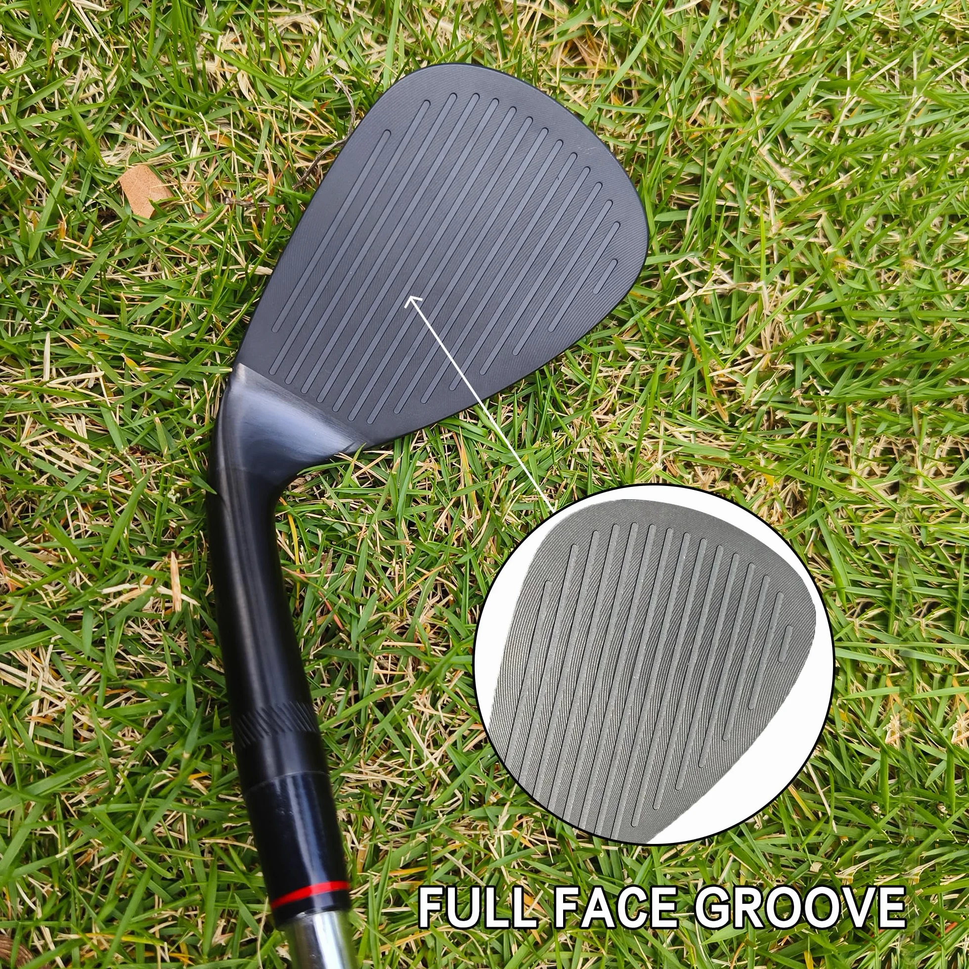 Yamato Juego de cuñas de golf forjadas 50/52/54/56/58/60 cara fresada giro alto